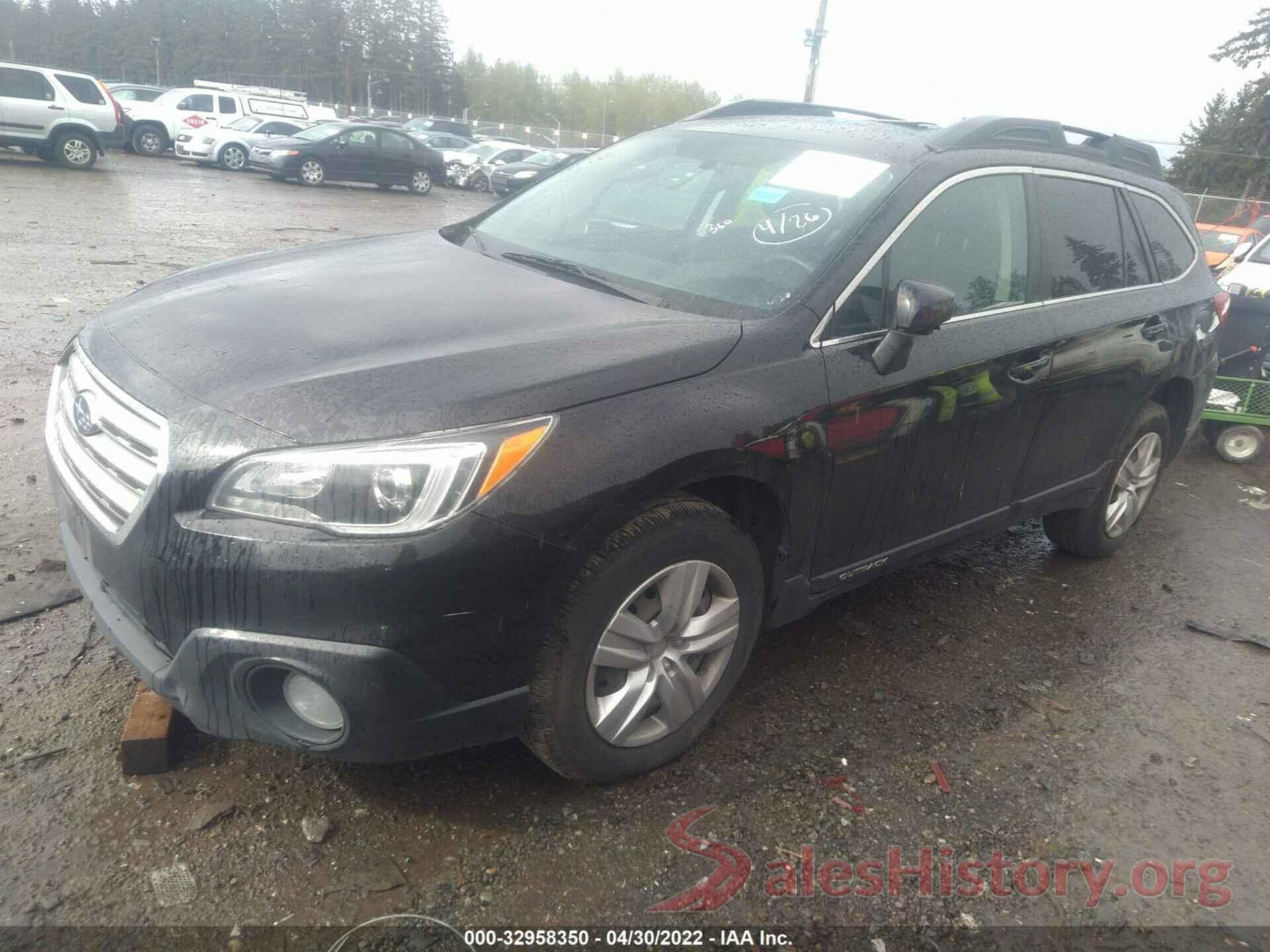 4S4BSDAC2G3304535 2016 SUBARU OUTBACK