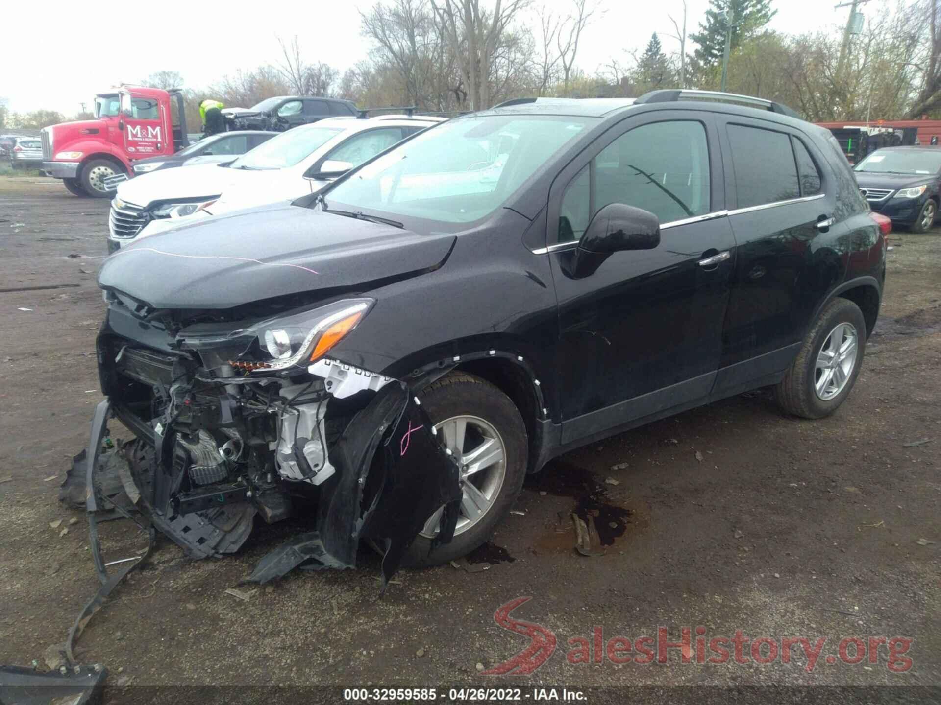 KL7CJLSB7LB071521 2020 CHEVROLET TRAX