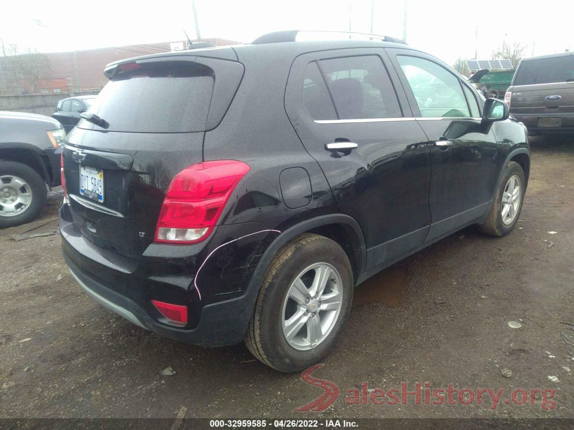 KL7CJLSB7LB071521 2020 CHEVROLET TRAX