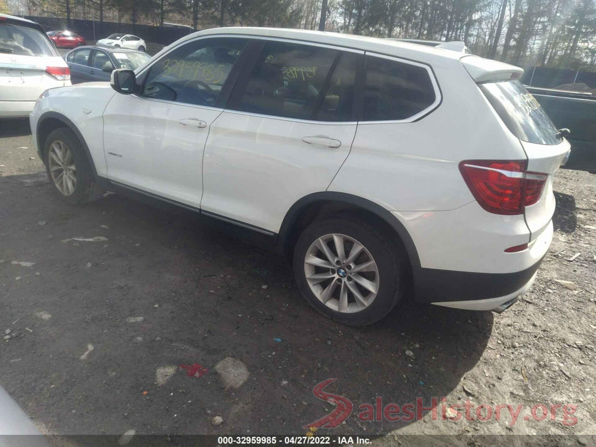 5UXWX9C57E0D11323 2014 BMW X3