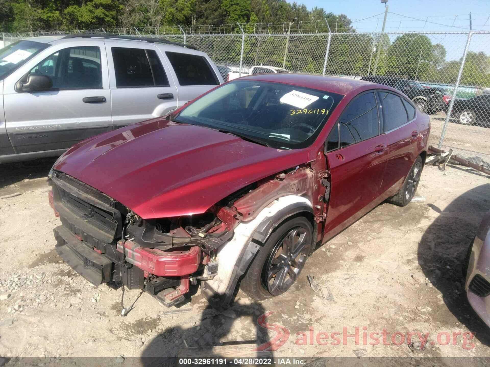 3FA6P0HD0JR264906 2018 FORD FUSION