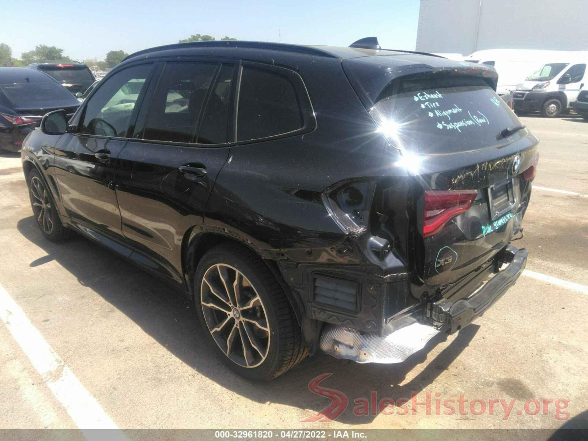 5UXTS3C56J0Z00191 2018 BMW X3