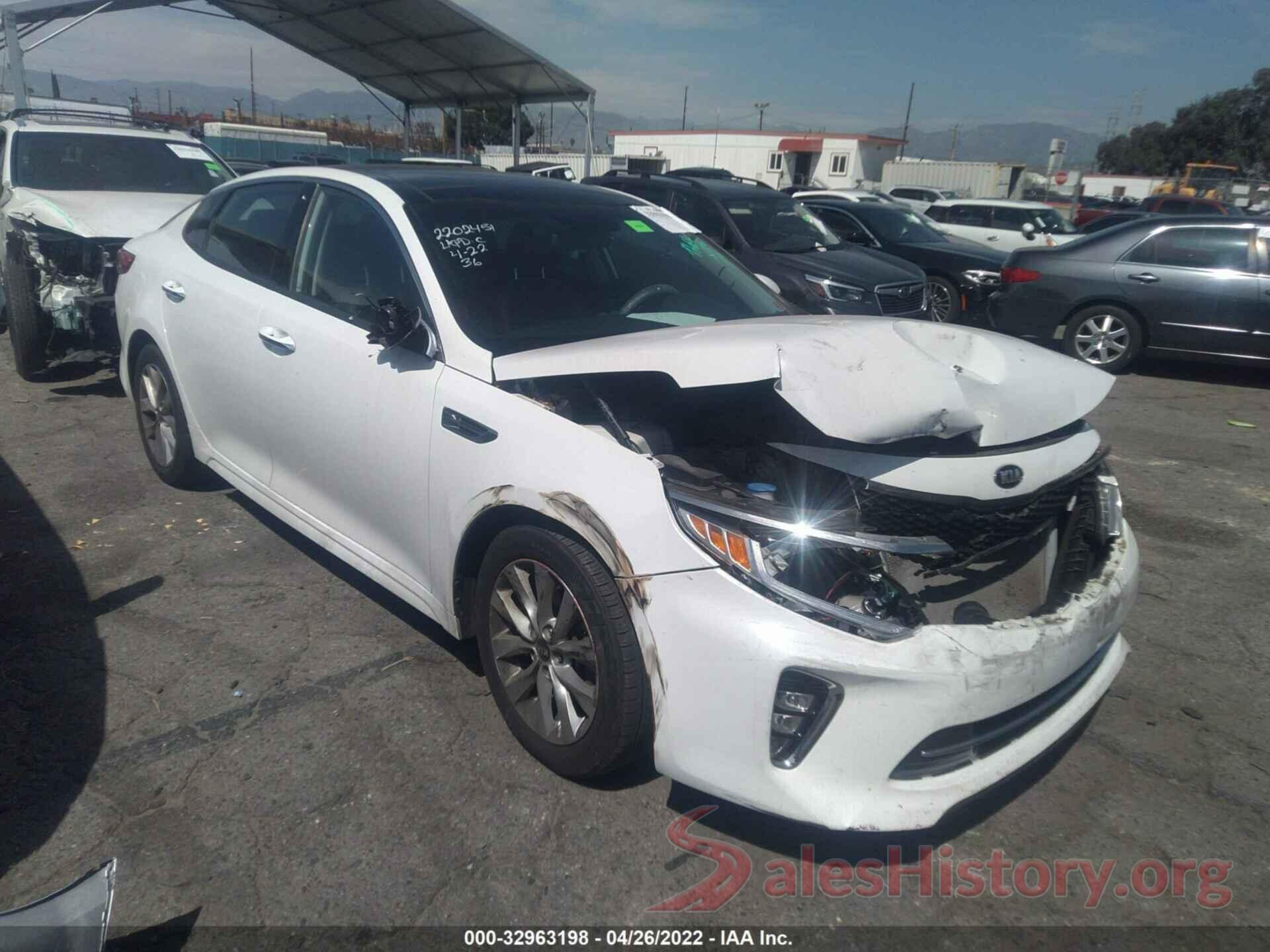 5XXGT4L30JG247005 2018 KIA OPTIMA