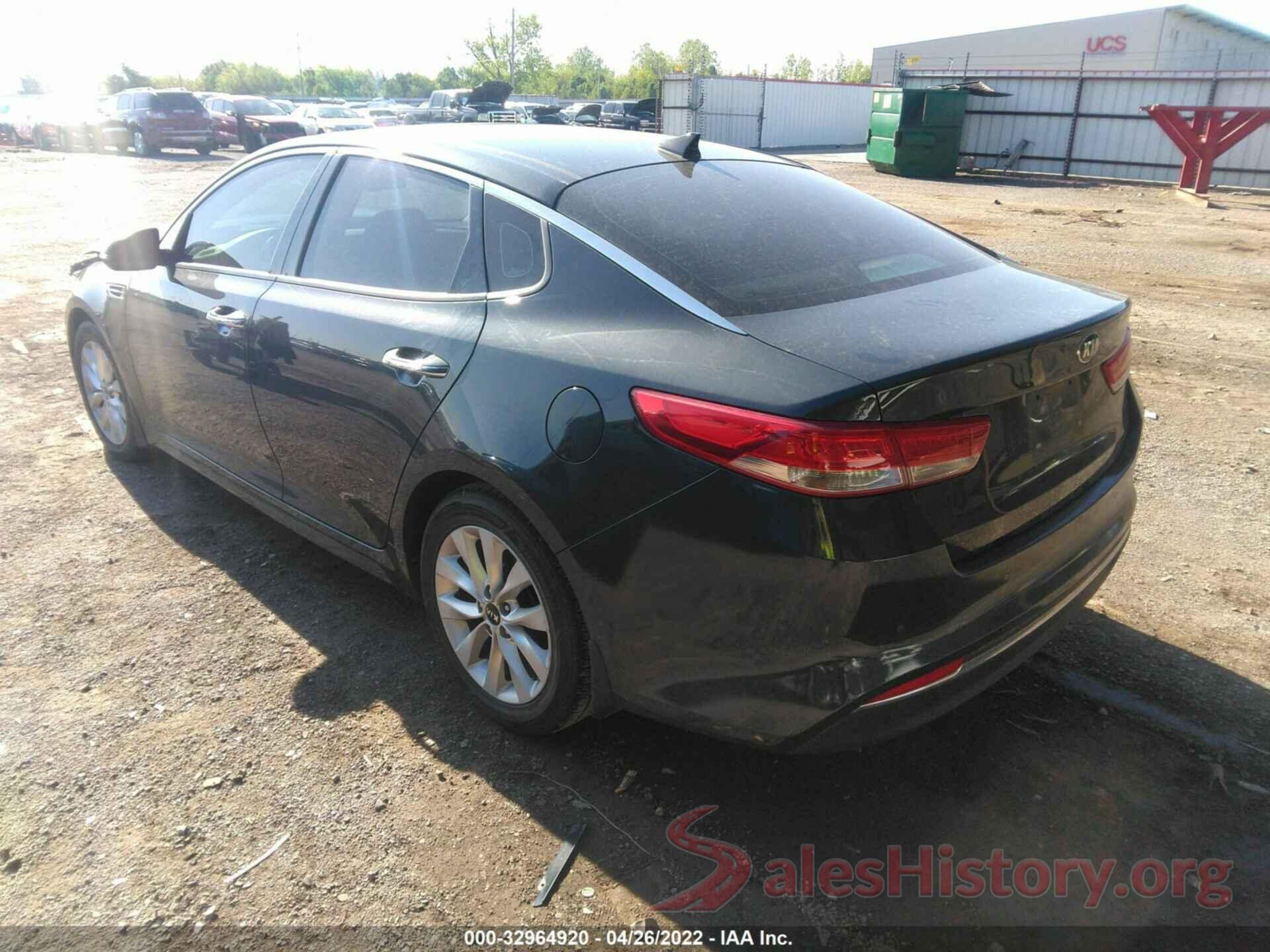 5XXGU4L31GG094608 2016 KIA OPTIMA