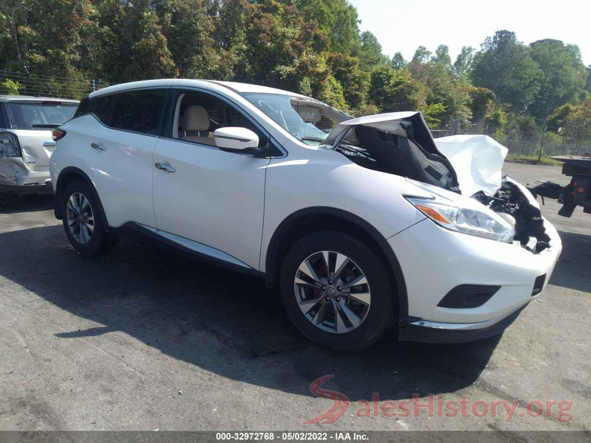 5N1AZ2MH7GN169107 2016 NISSAN MURANO