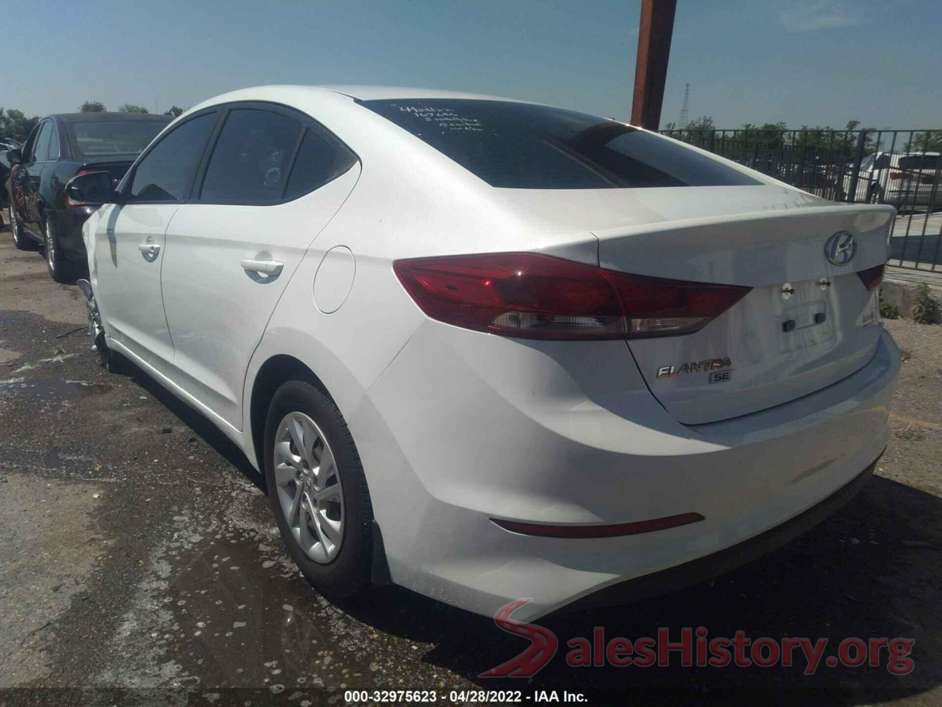 5NPD74LF5JH311416 2018 HYUNDAI ELANTRA