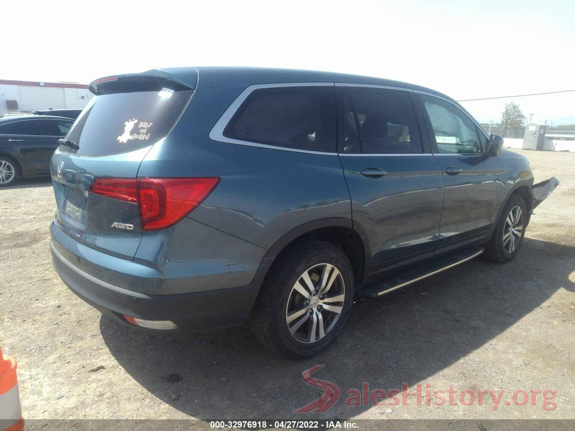 5FNYF6H59JB006239 2018 HONDA PILOT