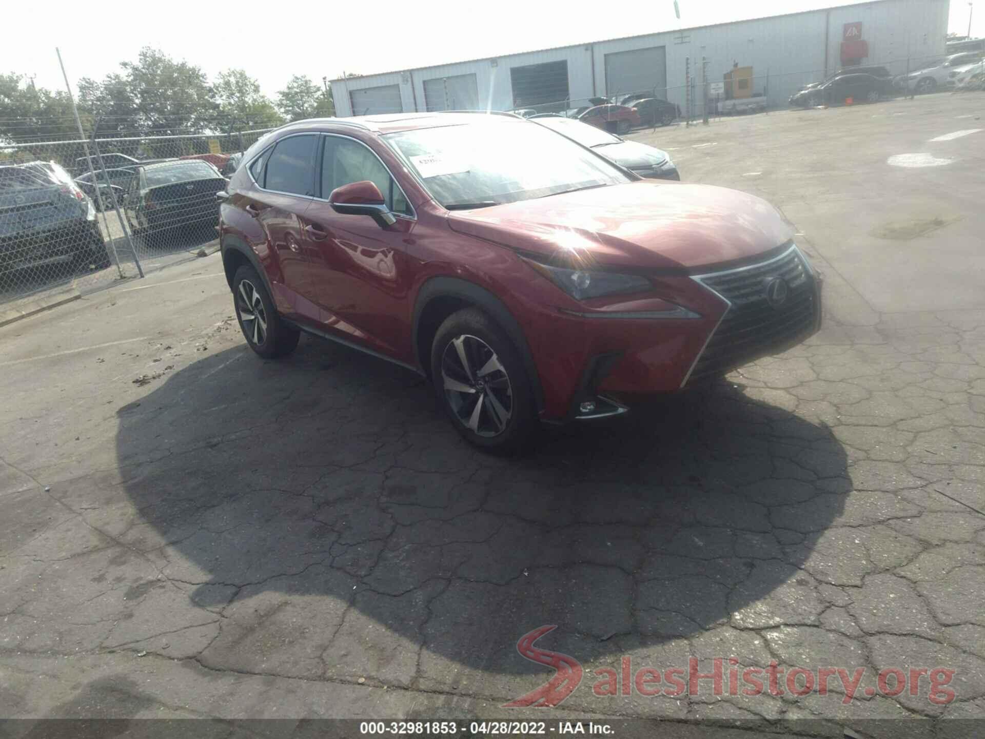 JTJGARBZ3M5030739 2021 LEXUS NX