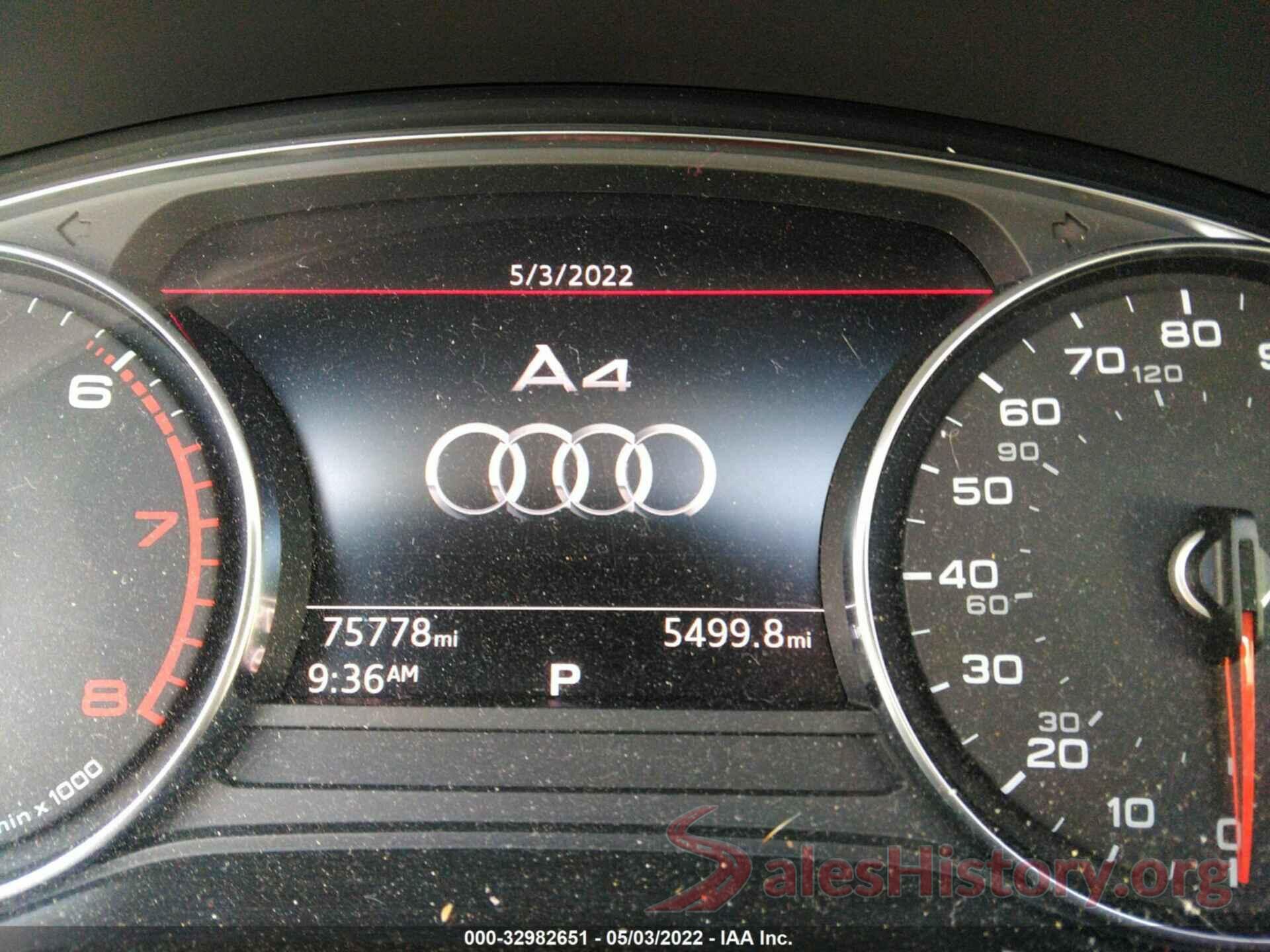 WAUGMAF4XKN006734 2019 AUDI A4