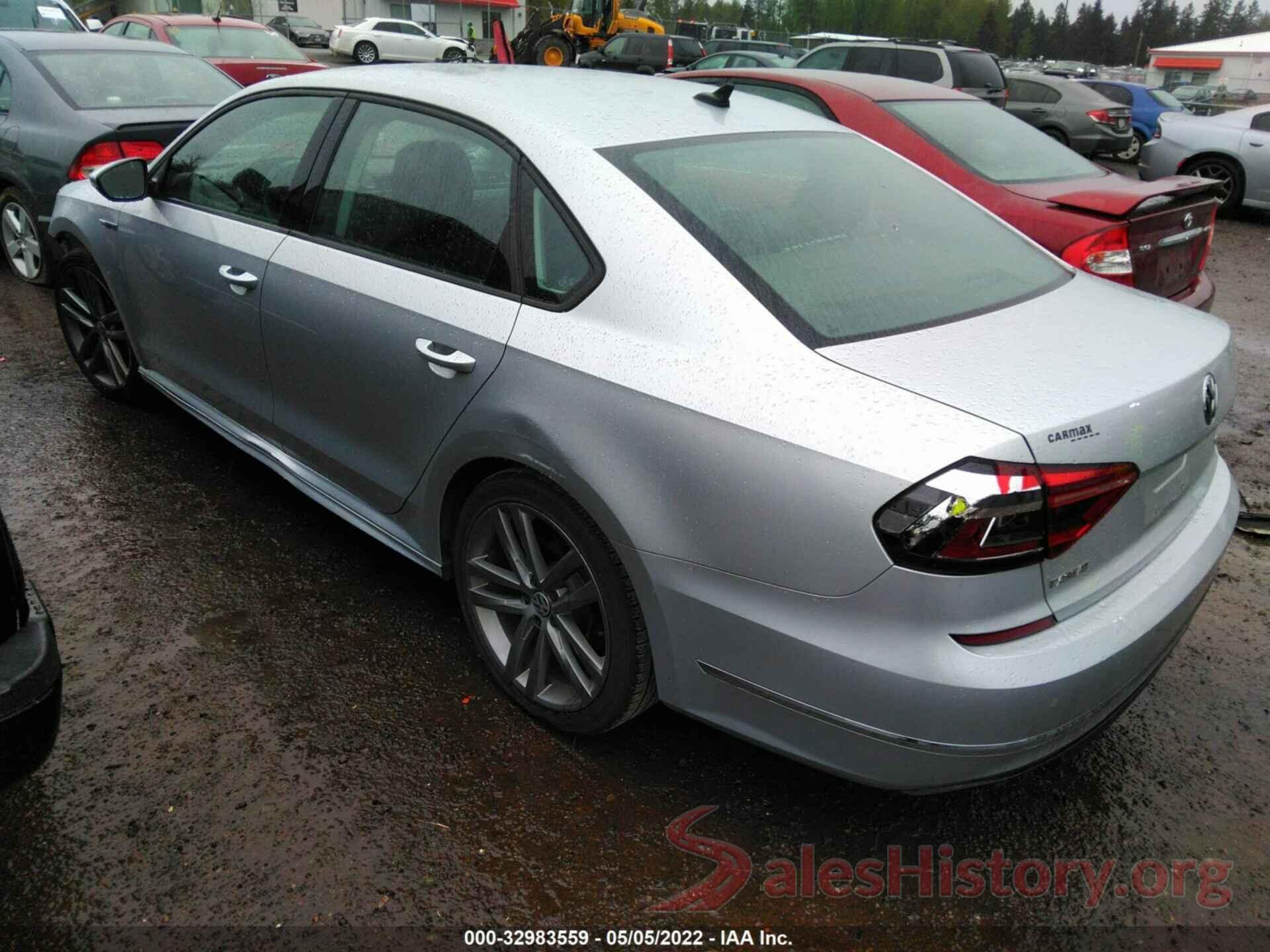 1VWAA7A36JC034153 2018 VOLKSWAGEN PASSAT