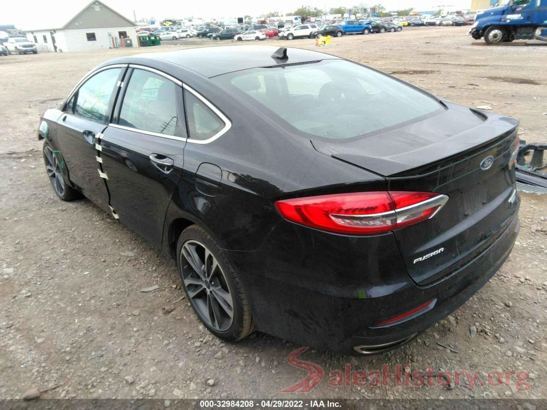 3FA6P0D94KR186603 2019 FORD FUSION