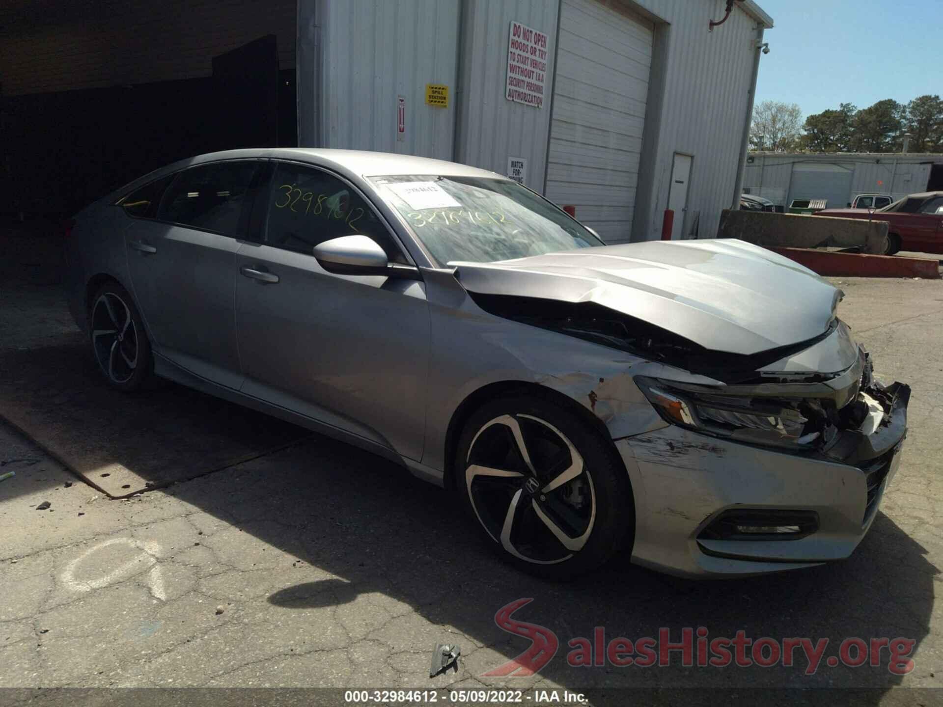 1HGCV1F38KA129141 2019 HONDA ACCORD SEDAN