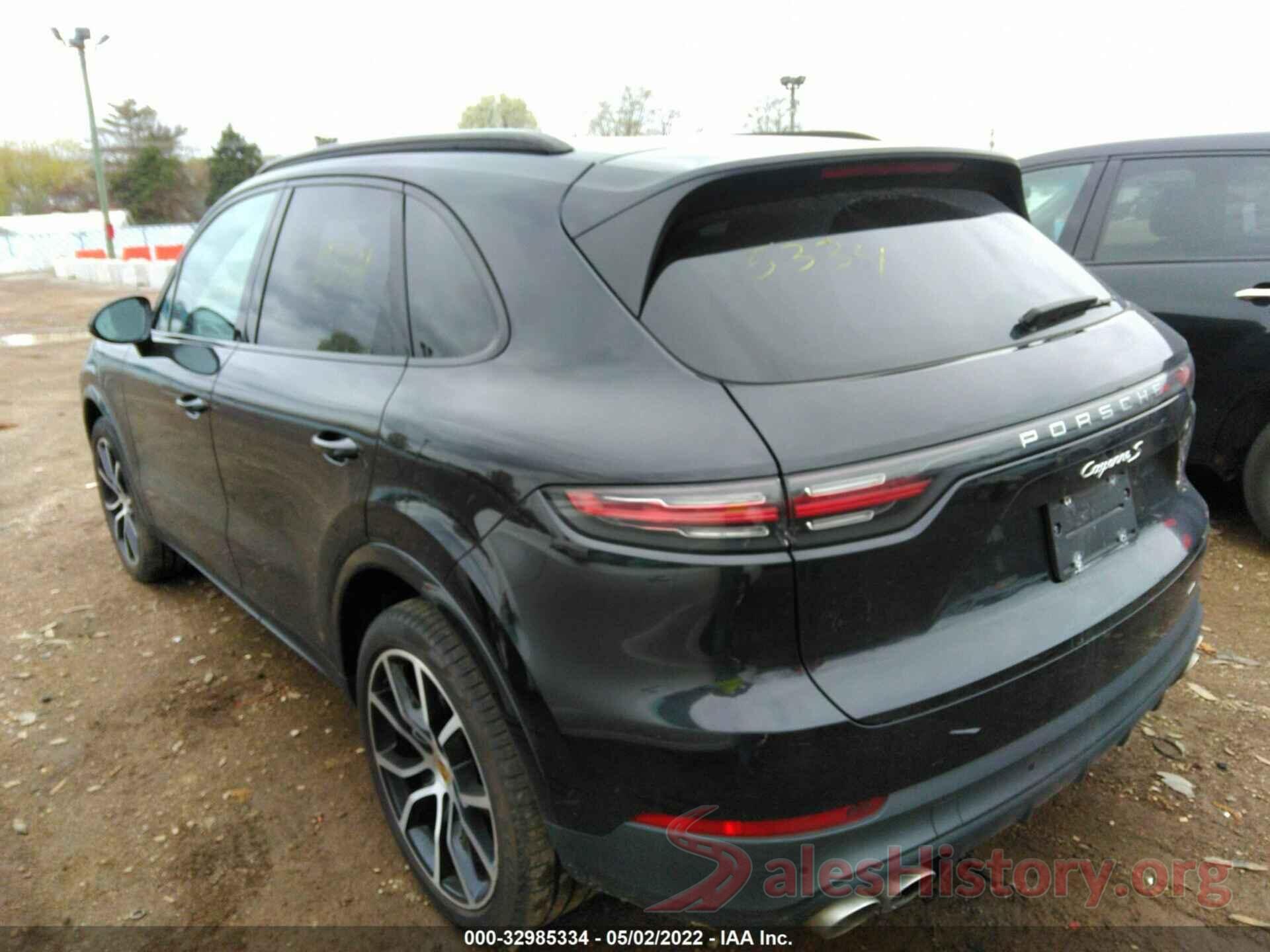 WP1AB2AY5KDA64639 2019 PORSCHE CAYENNE