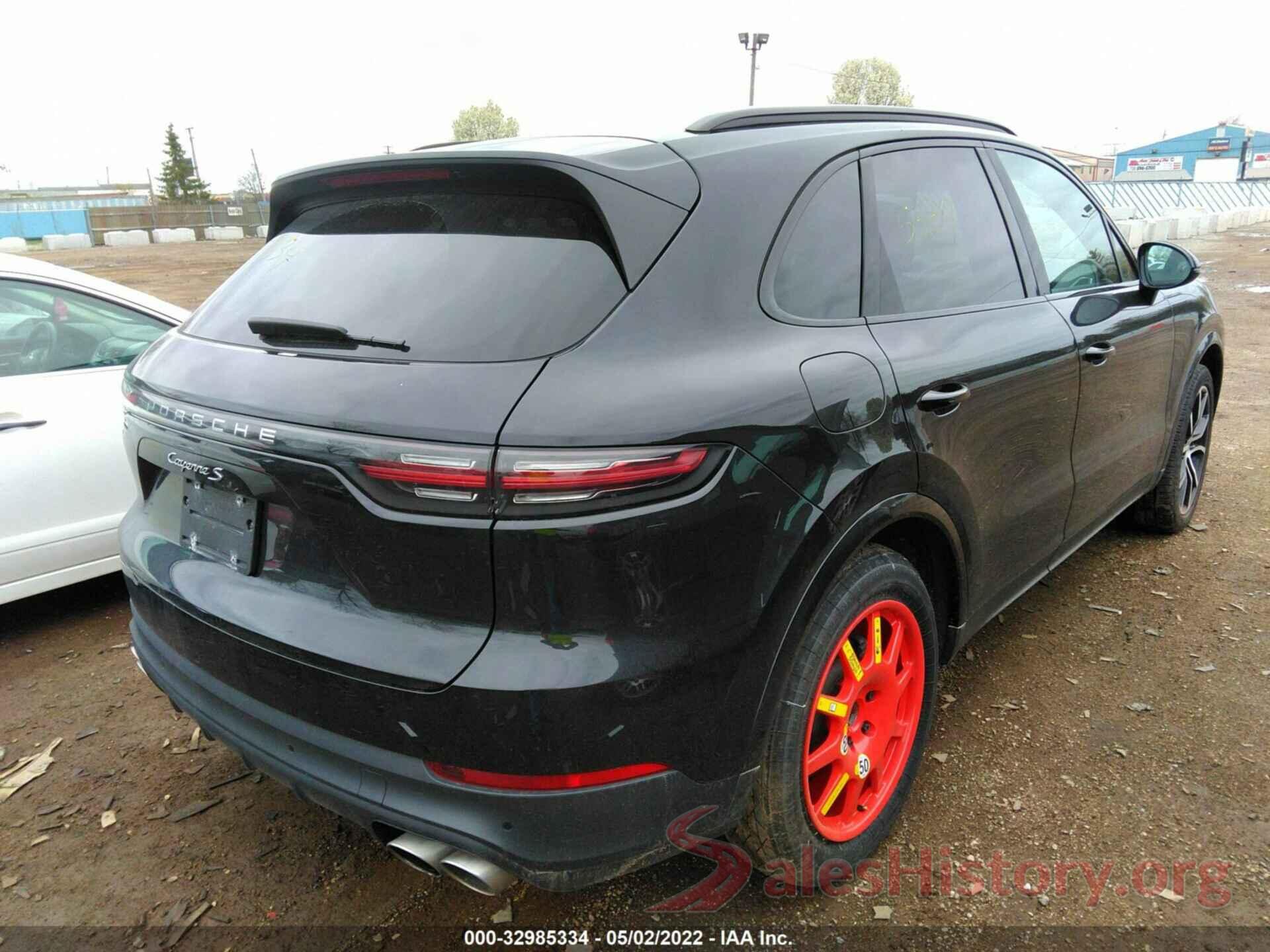 WP1AB2AY5KDA64639 2019 PORSCHE CAYENNE