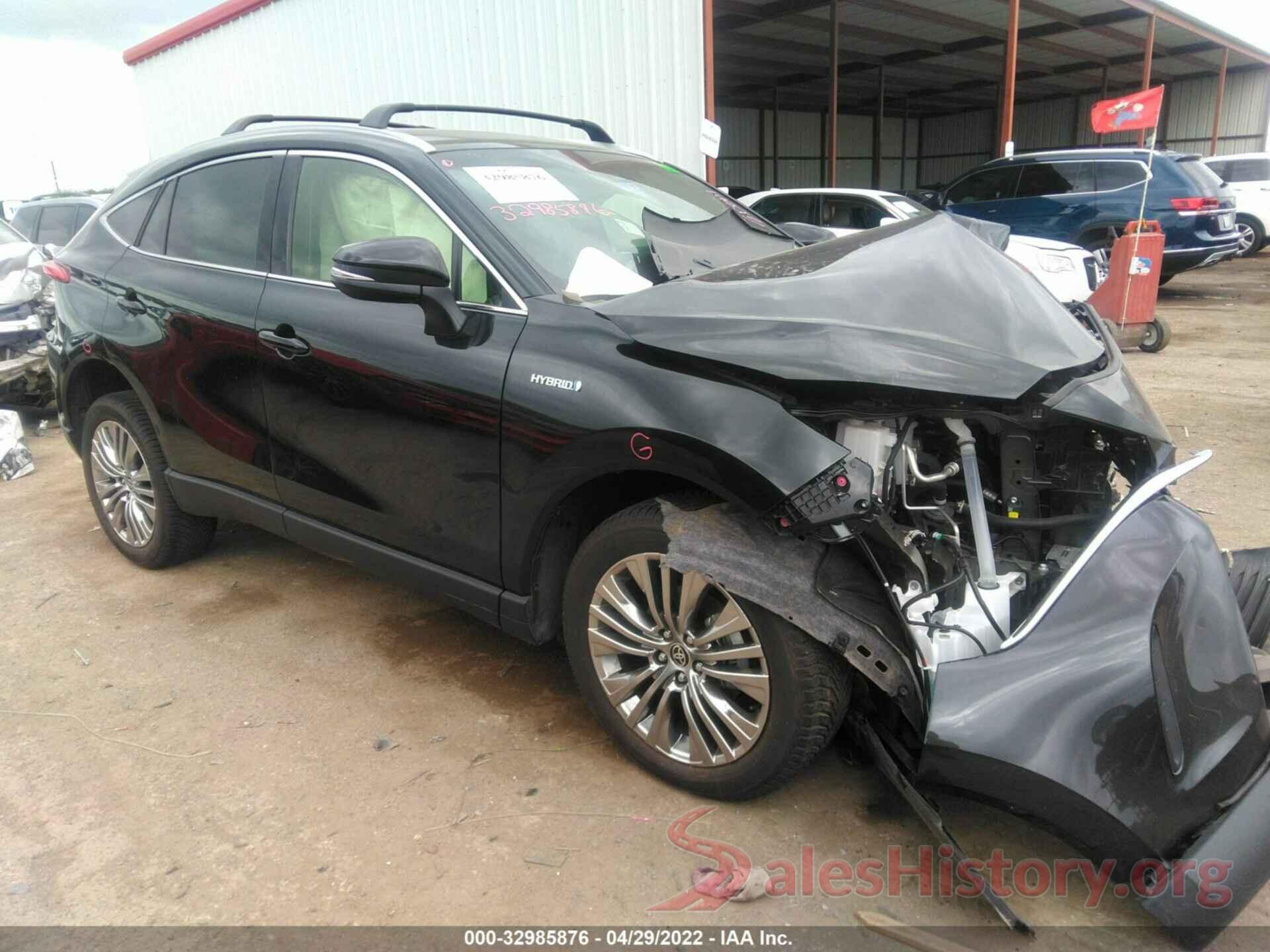 JTEAAAAH5MJ059472 2021 TOYOTA VENZA