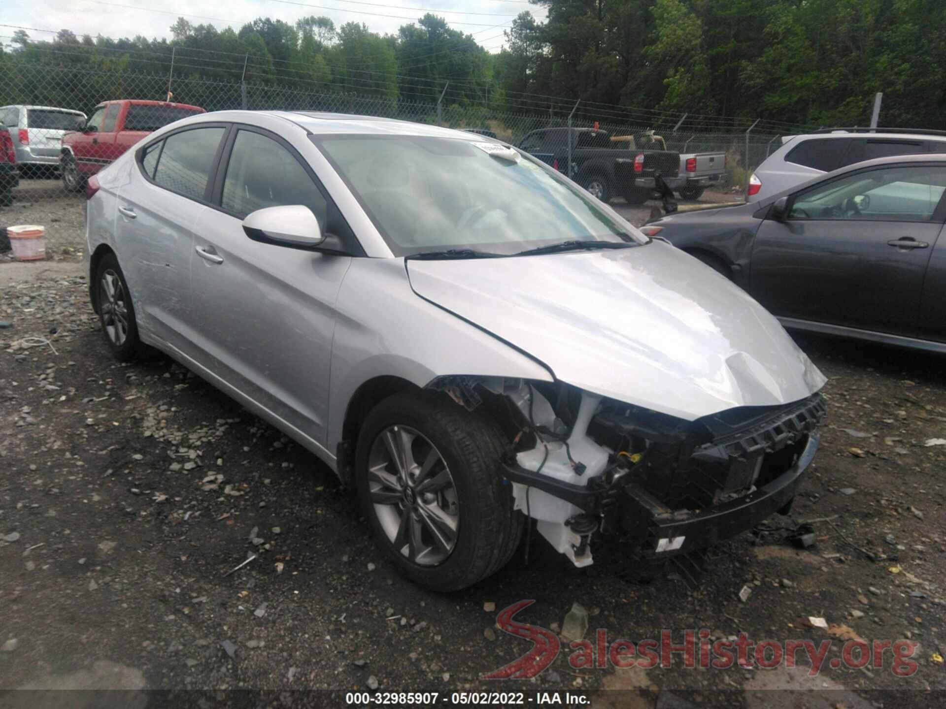 5NPD84LF1JH247422 2018 HYUNDAI ELANTRA