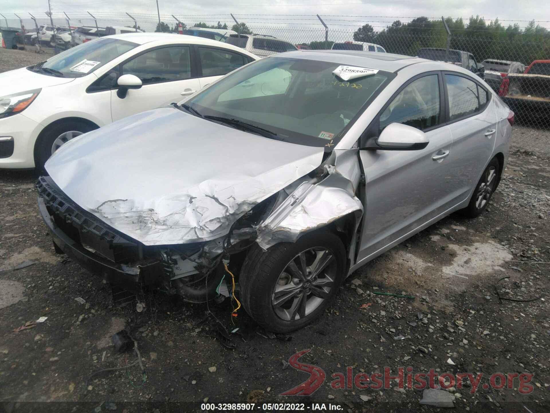 5NPD84LF1JH247422 2018 HYUNDAI ELANTRA