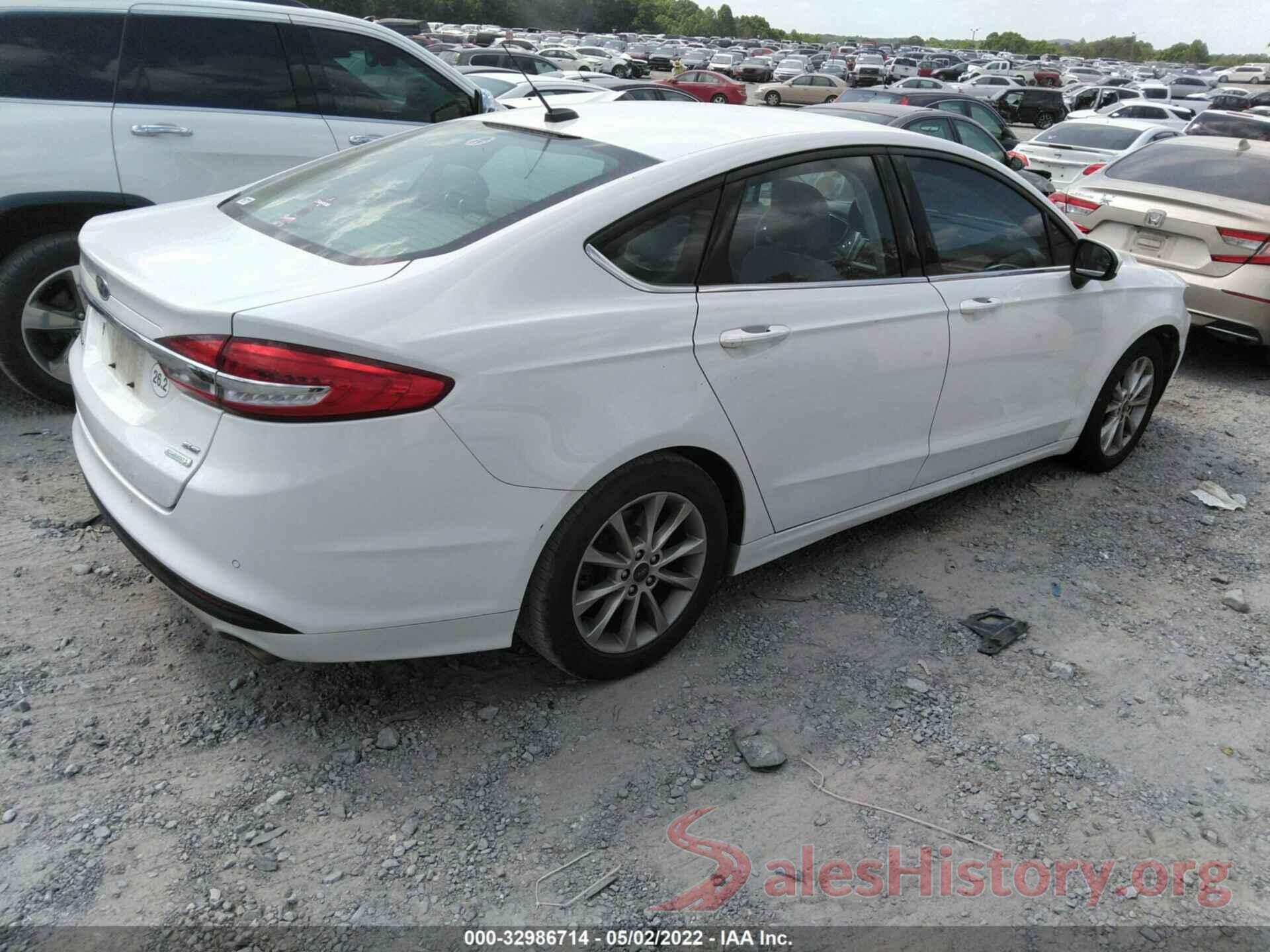 3FA6P0HD7HR195819 2017 FORD FUSION