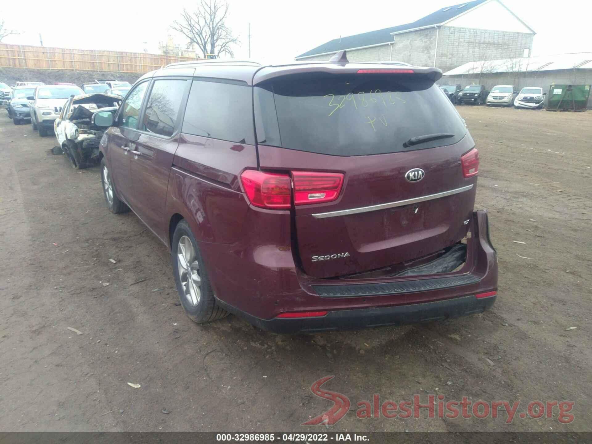 KNDMB5C18K6547515 2019 KIA SEDONA