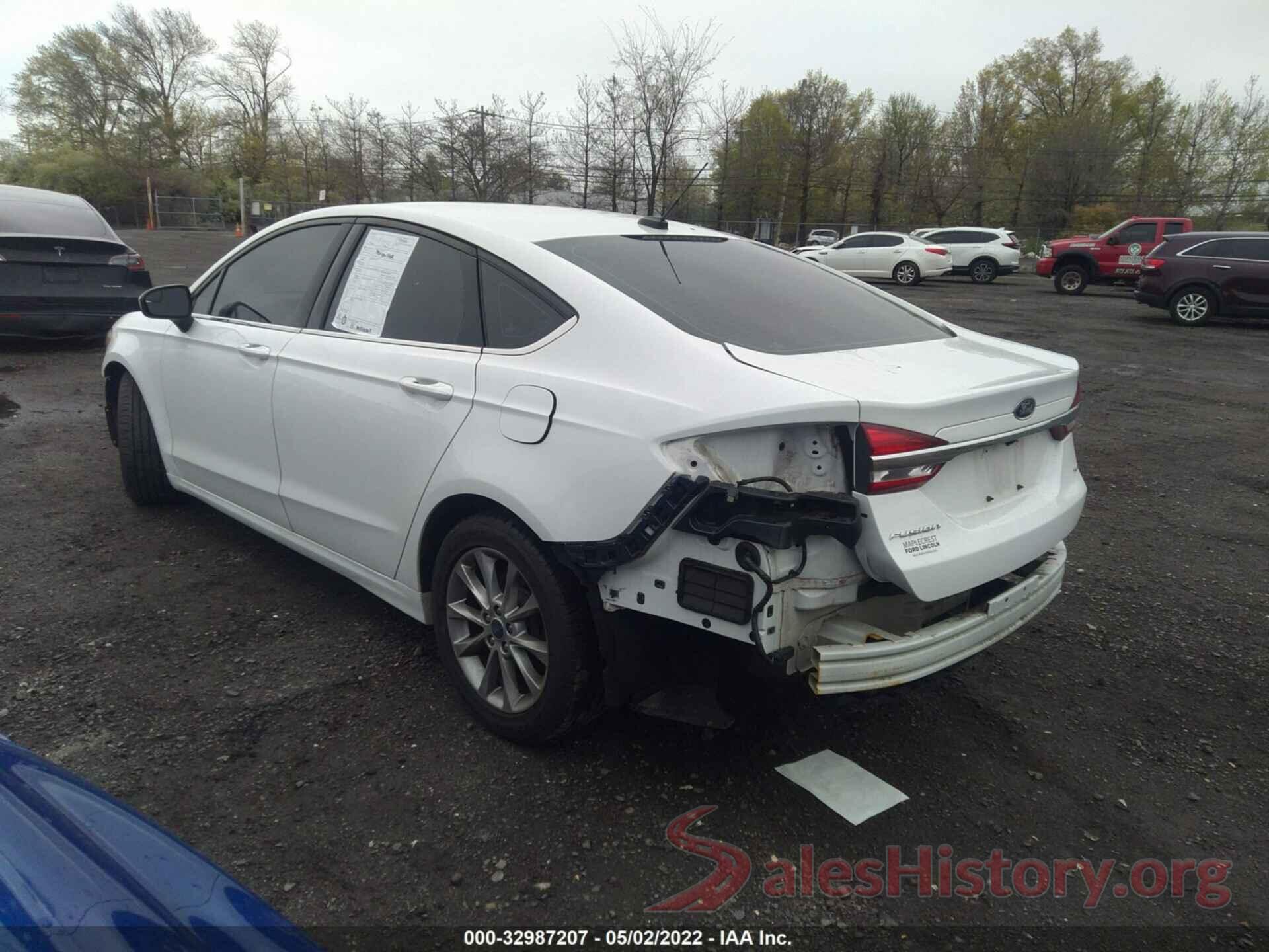 3FA6P0H70HR230940 2017 FORD FUSION