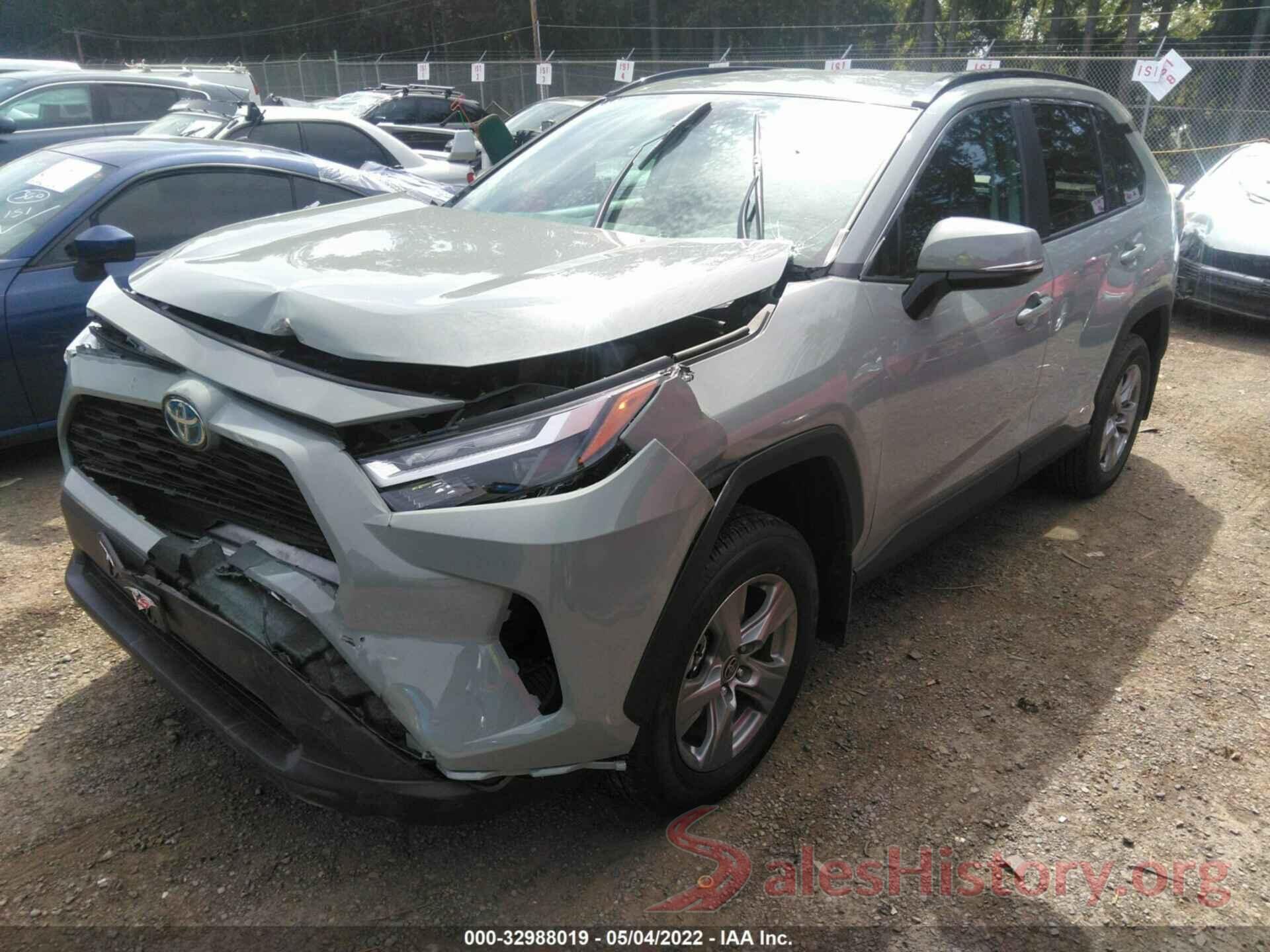 2T3RWRFVXNW130464 2022 TOYOTA RAV4