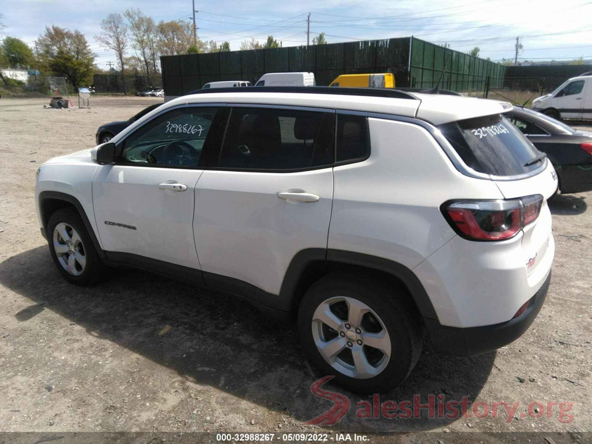 3C4NJDBB7KT597596 2019 JEEP COMPASS