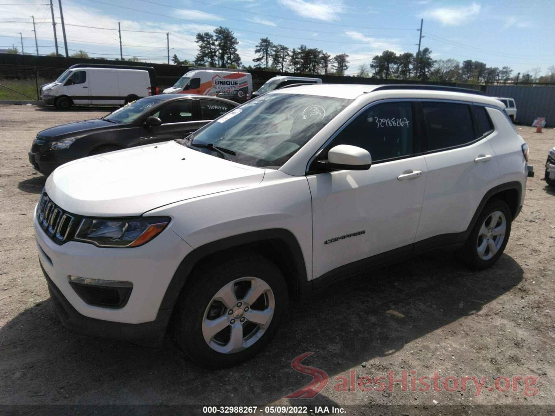 3C4NJDBB7KT597596 2019 JEEP COMPASS