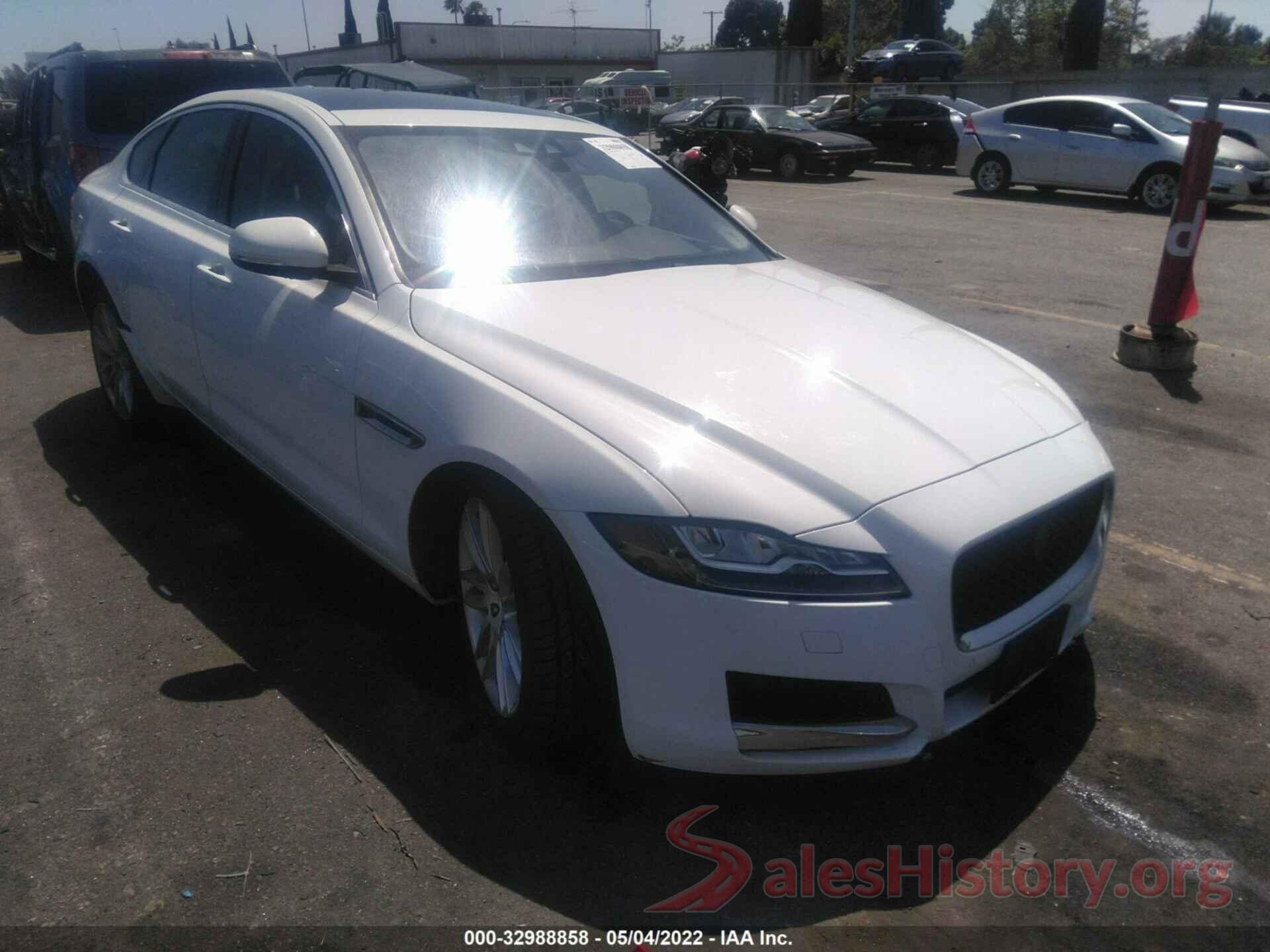 SAJBE4GX5JCY73250 2018 JAGUAR XF