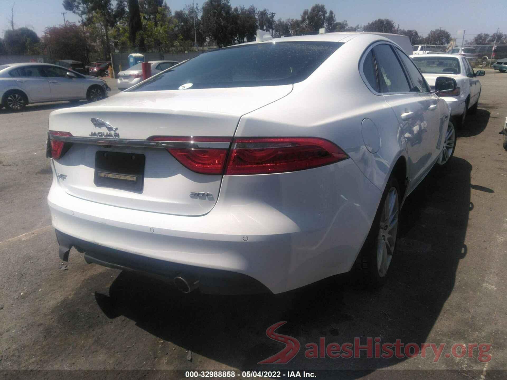 SAJBE4GX5JCY73250 2018 JAGUAR XF