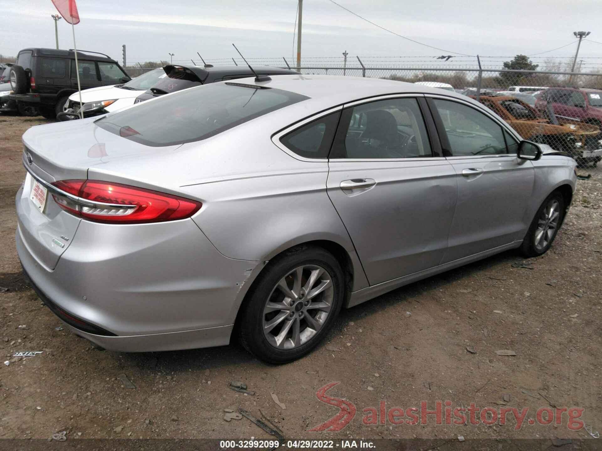 3FA6P0HD0HR334530 2017 FORD FUSION