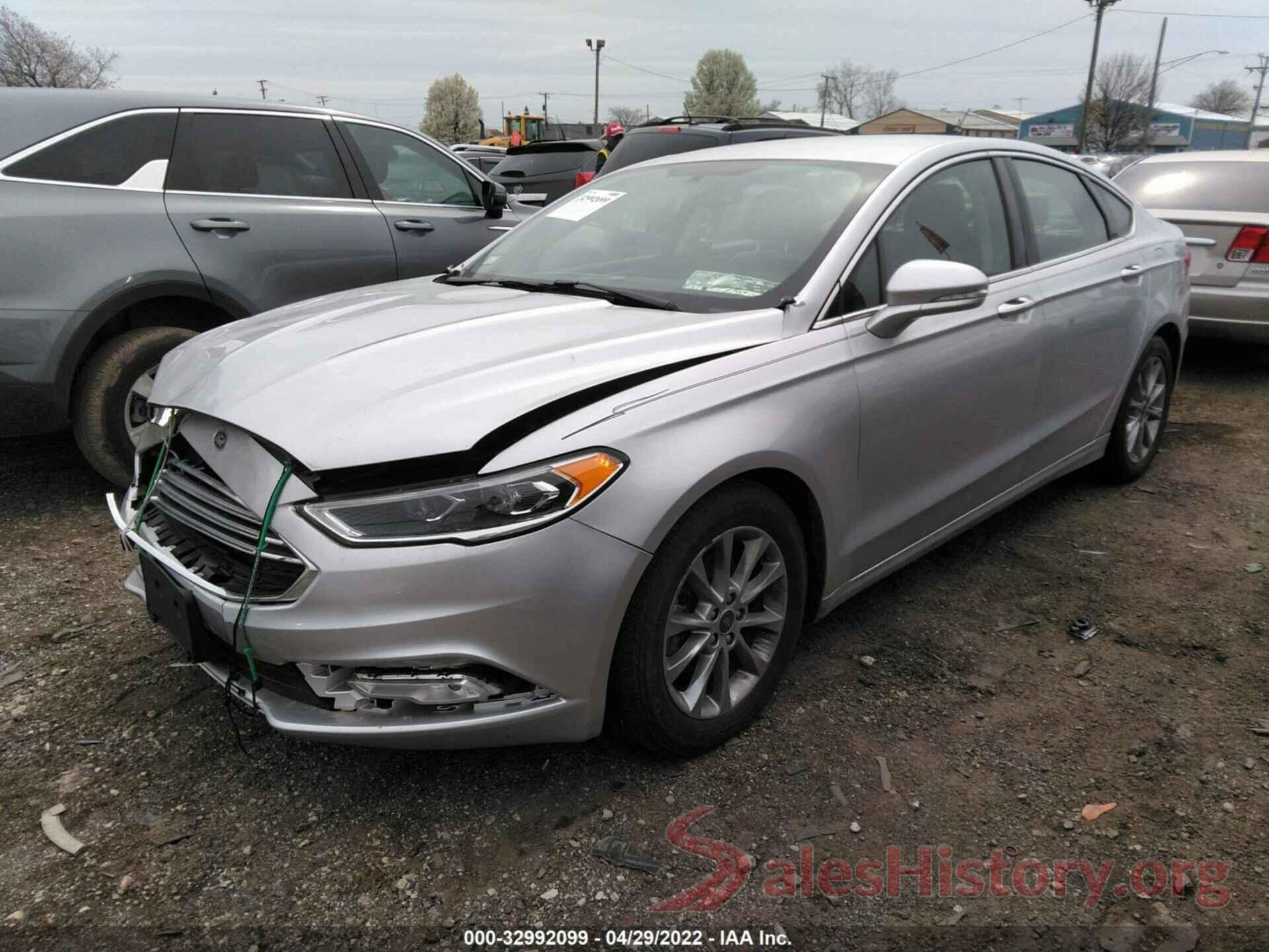 3FA6P0HD0HR334530 2017 FORD FUSION