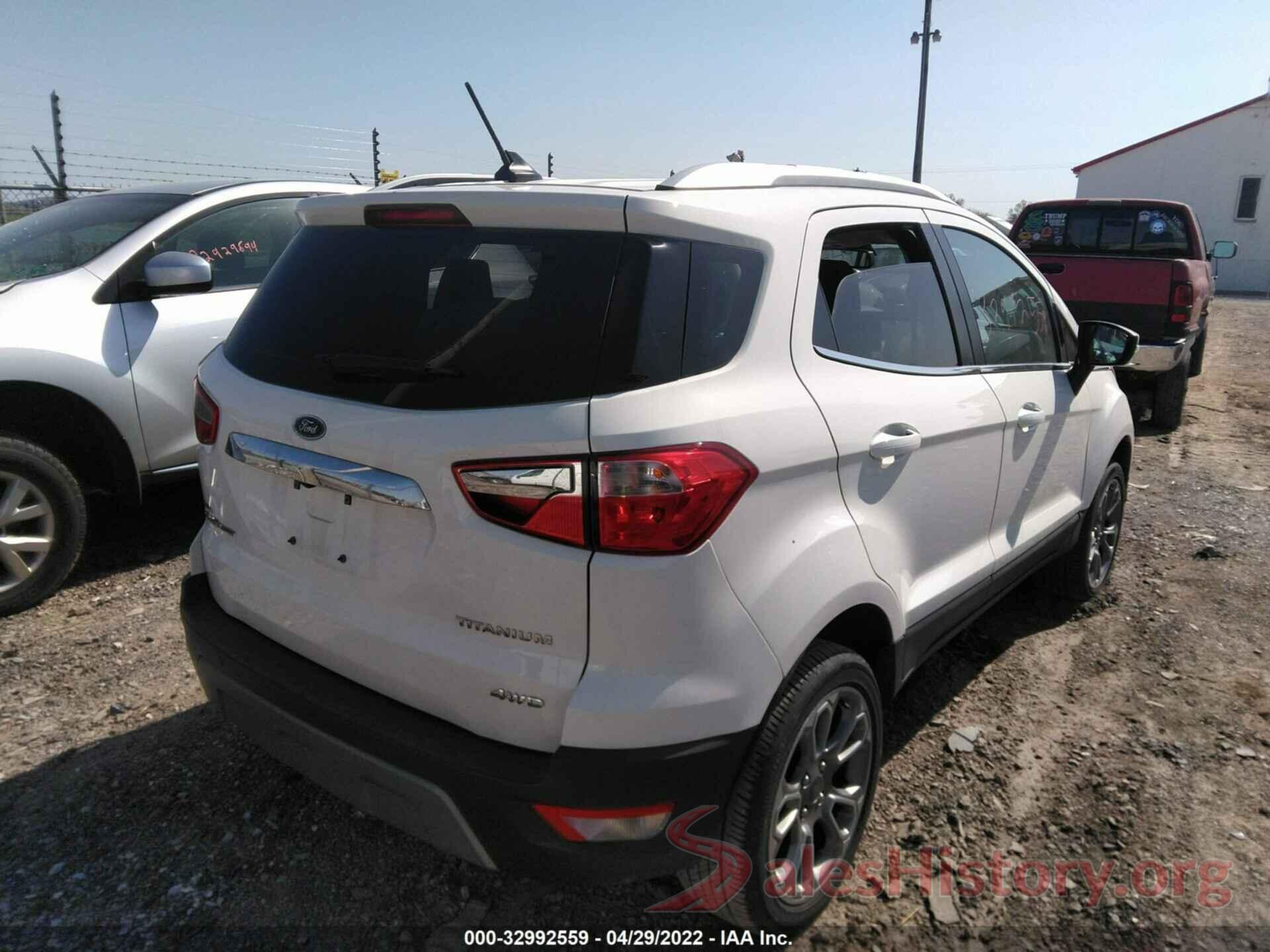 MAJ6P1WL0JC167980 2018 FORD ECOSPORT