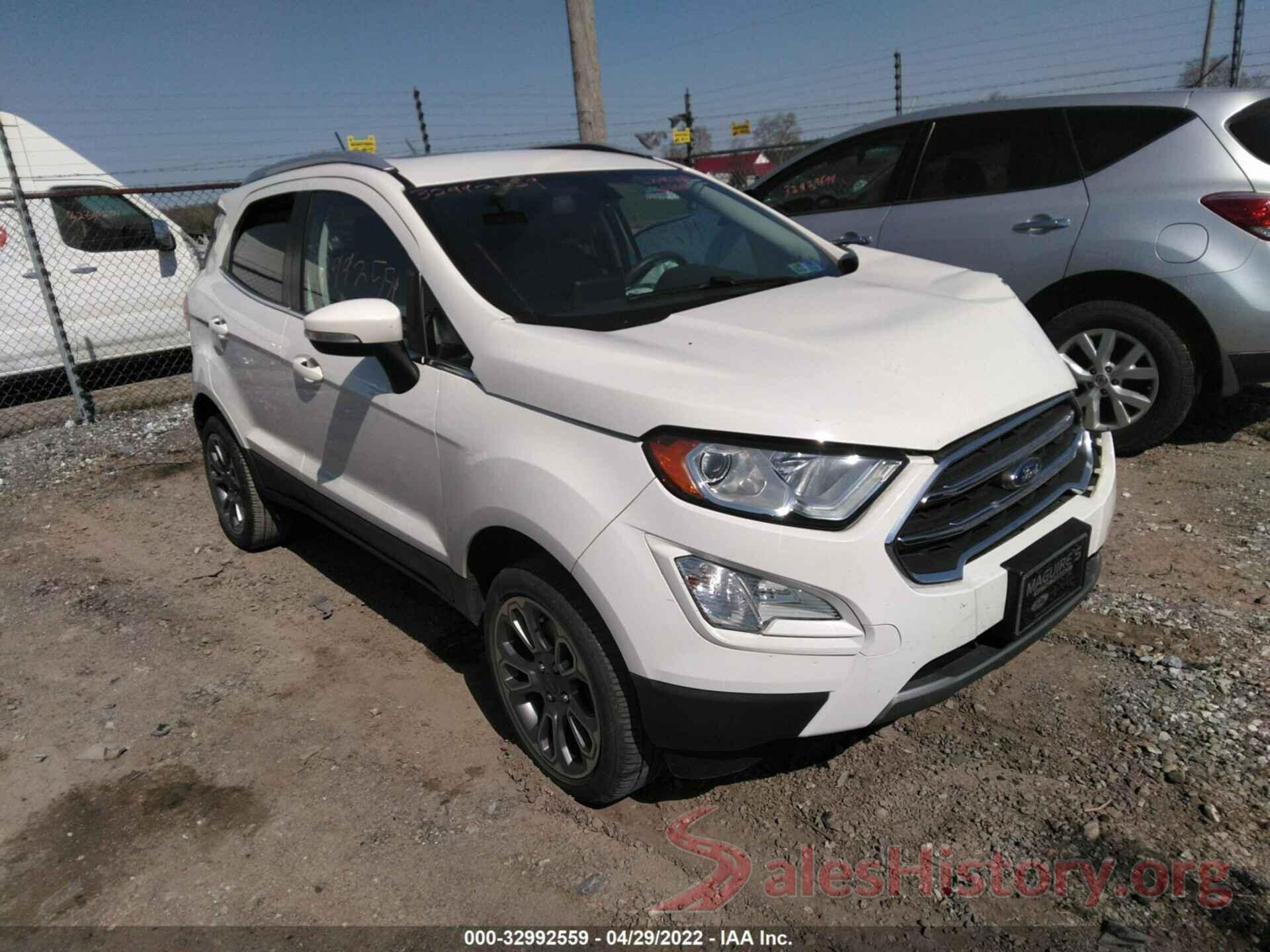 MAJ6P1WL0JC167980 2018 FORD ECOSPORT