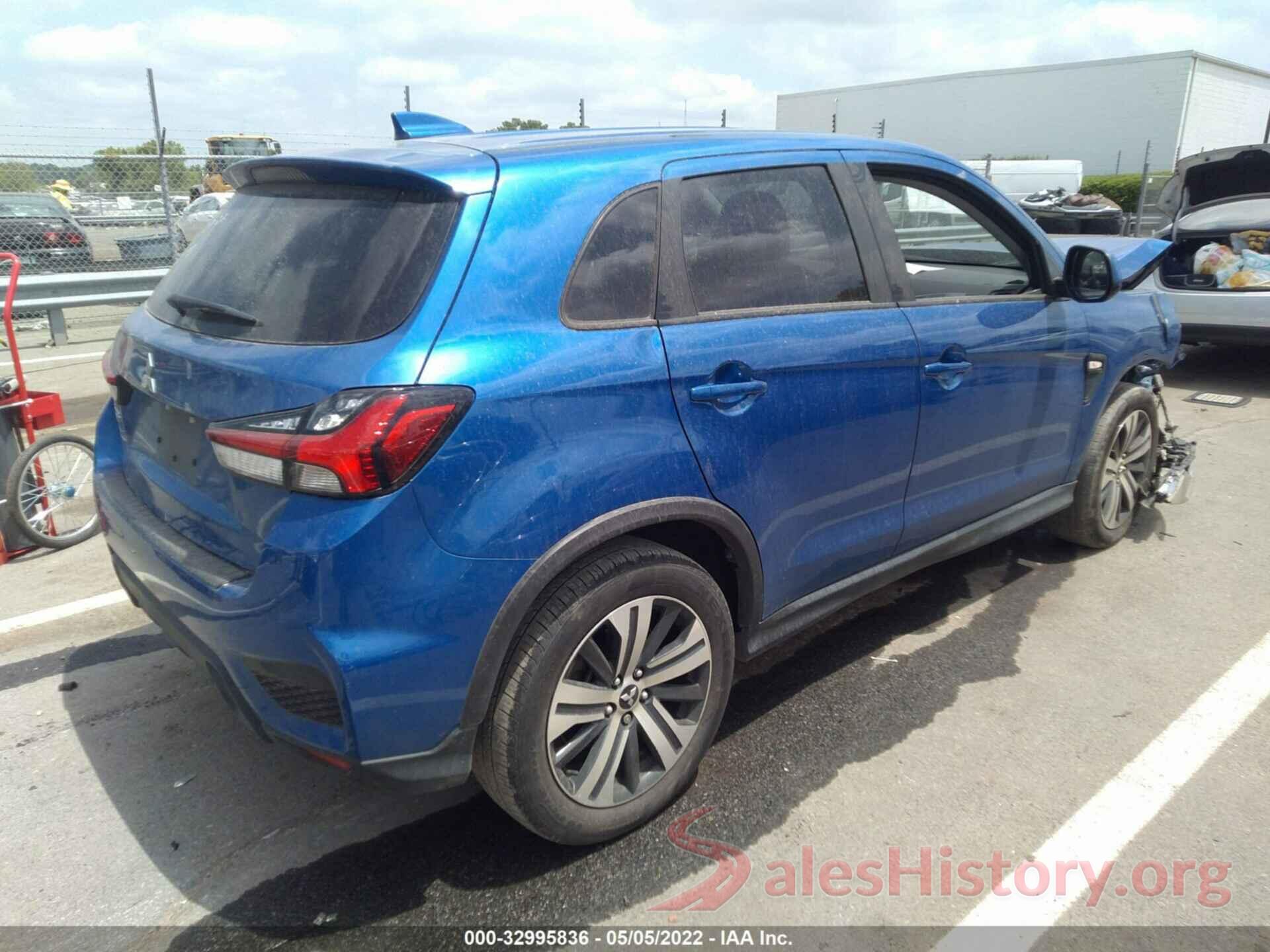 JA4AP3AU7LU004847 2020 MITSUBISHI OUTLANDER SPORT