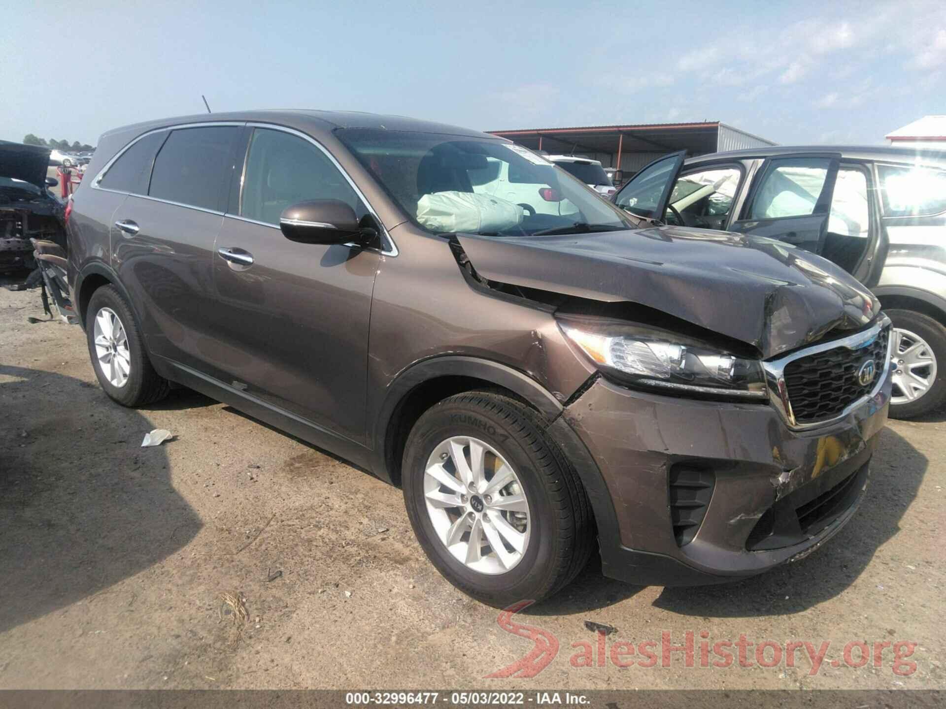 5XYPG4A30KG438914 2019 KIA SORENTO