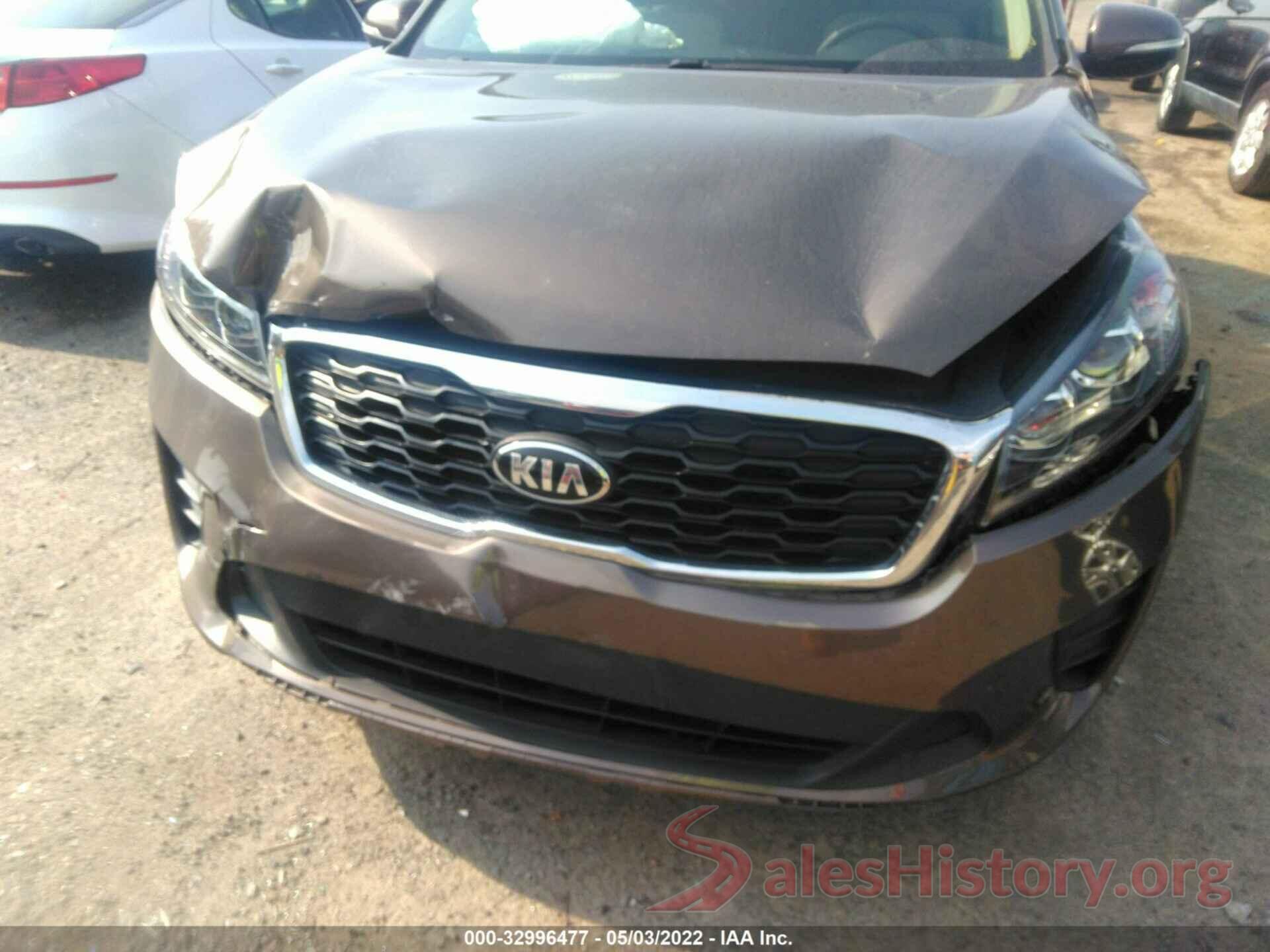 5XYPG4A30KG438914 2019 KIA SORENTO