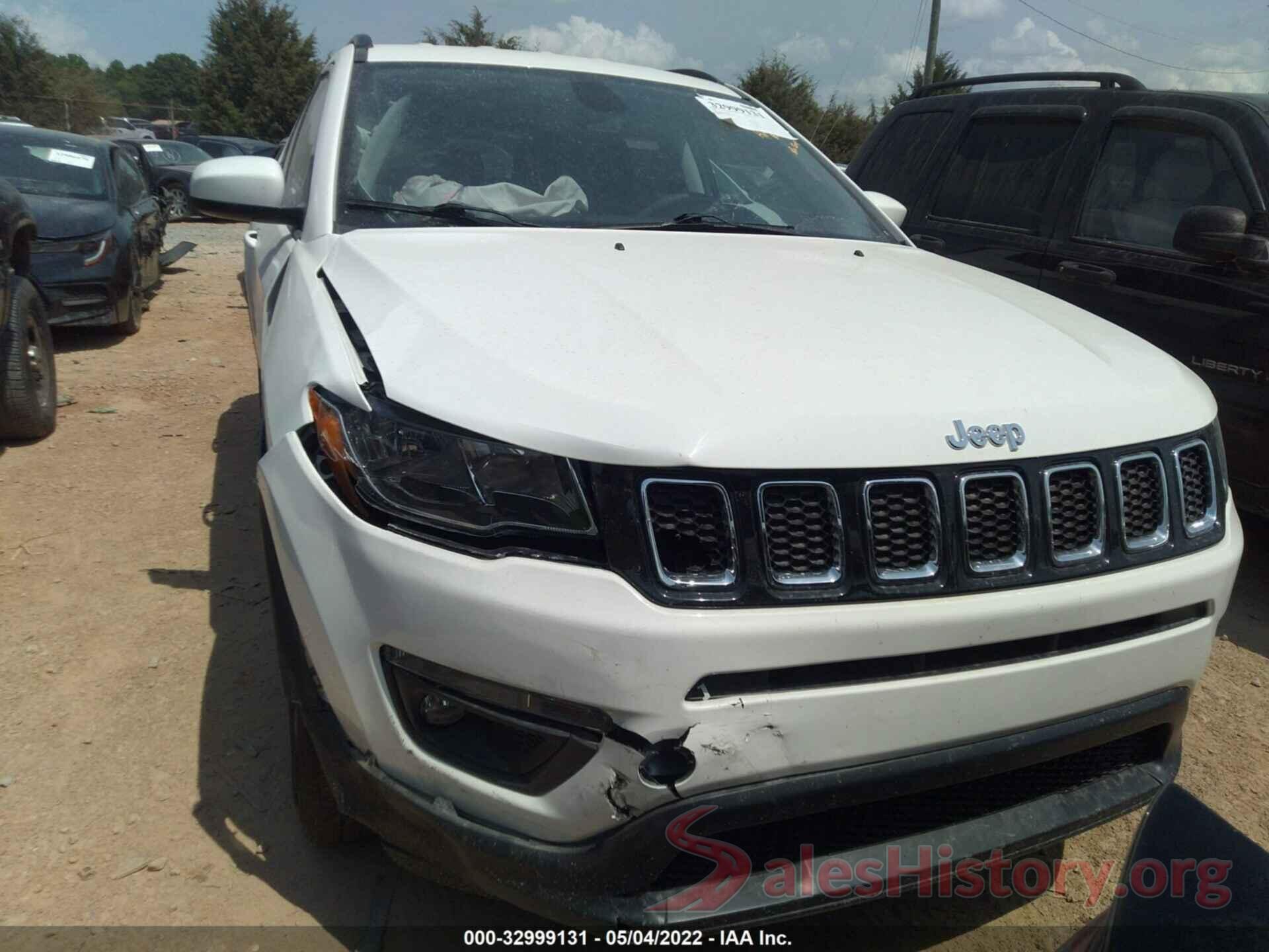 3C4NJDBB6MT565810 2021 JEEP COMPASS