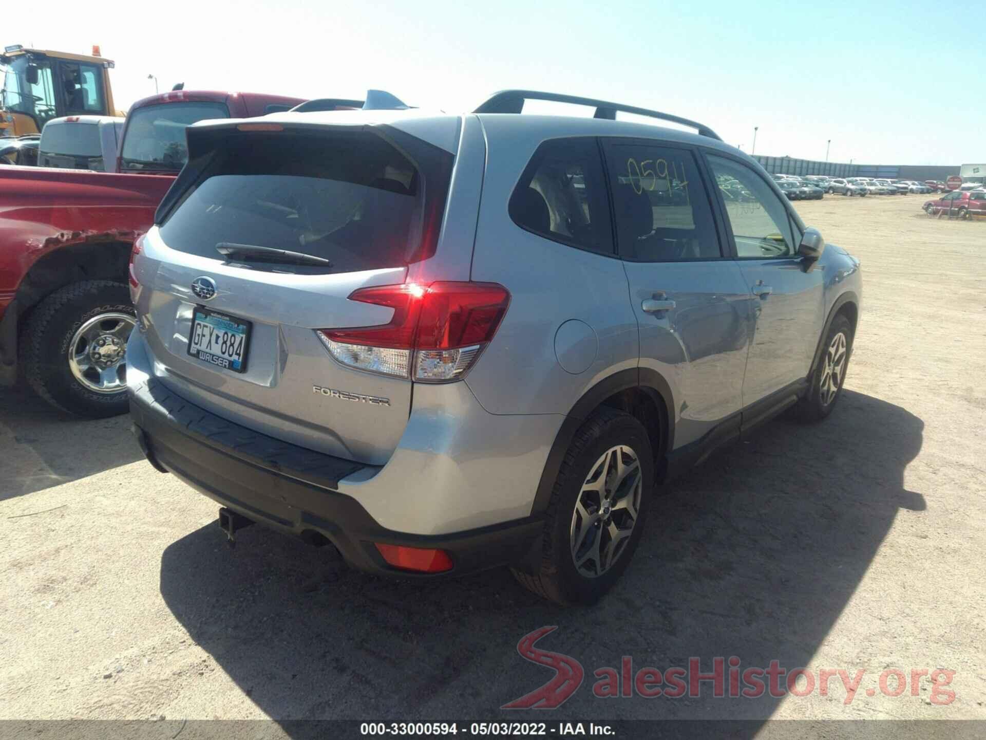 JF2SKAJC5MH499355 2021 SUBARU FORESTER