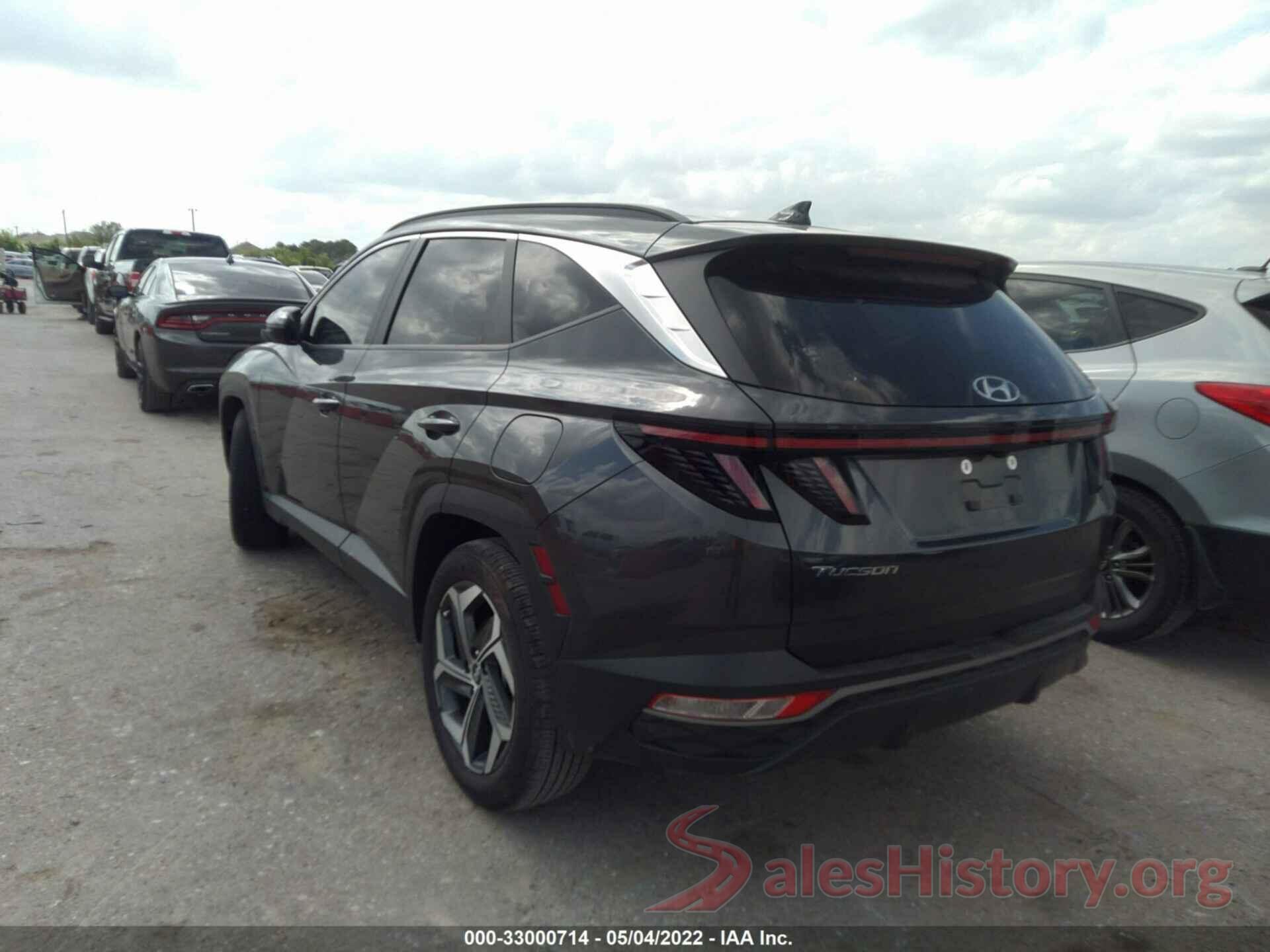 5NMJF3AE4NH020662 2022 HYUNDAI TUCSON