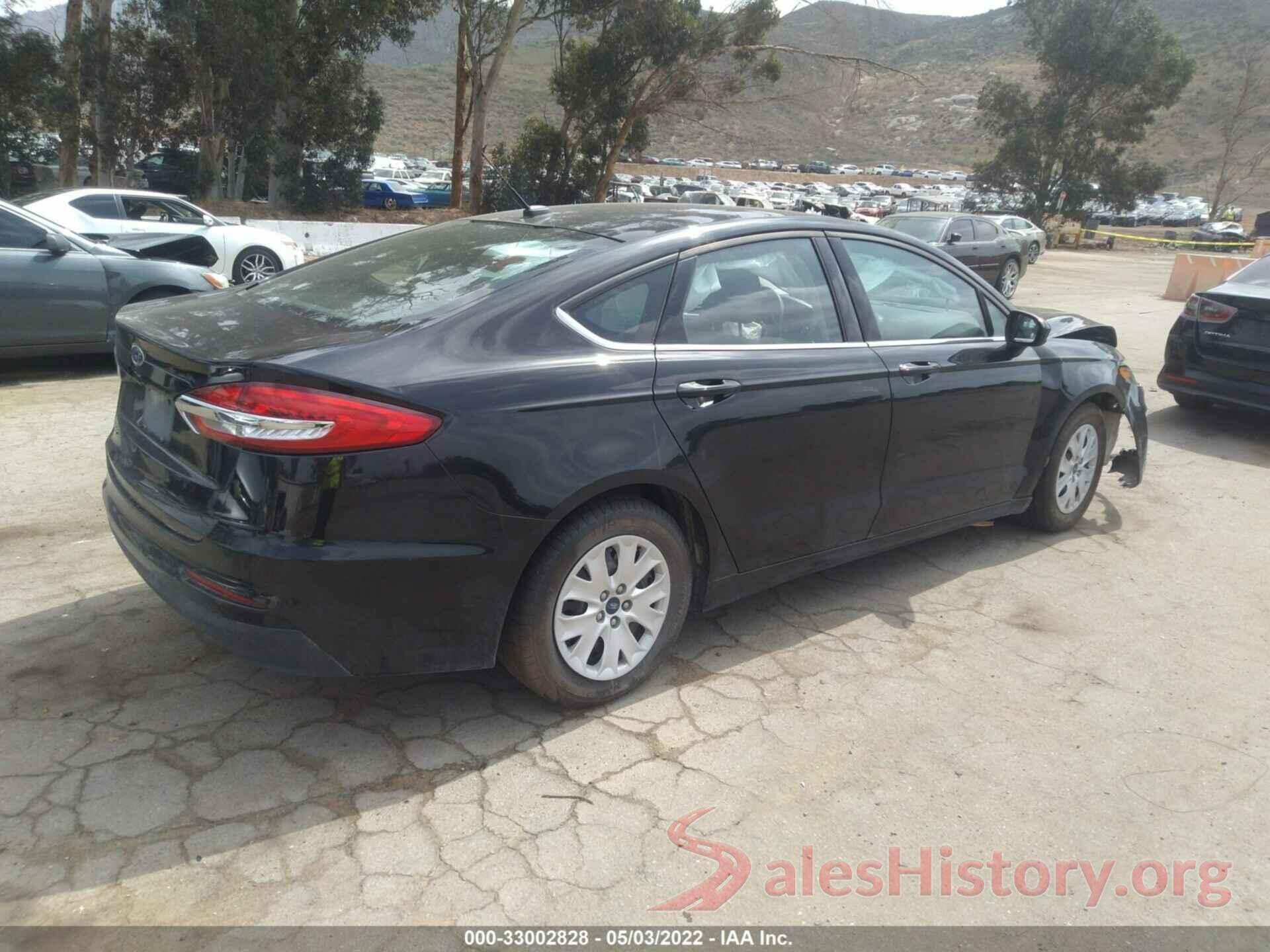 3FA6P0G78KR134823 2019 FORD FUSION