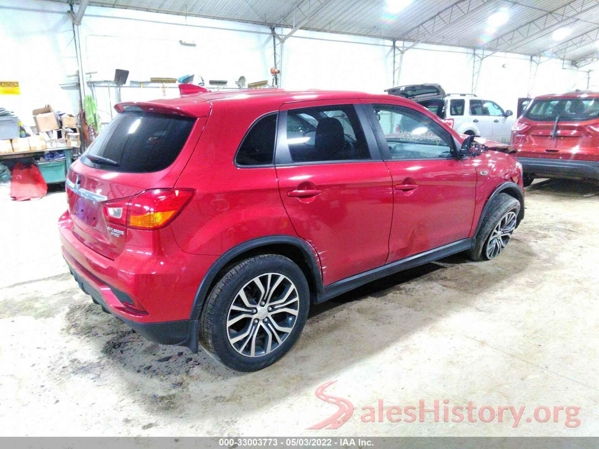 JA4AP3AUXJZ007368 2018 MITSUBISHI OUTLANDER SPORT