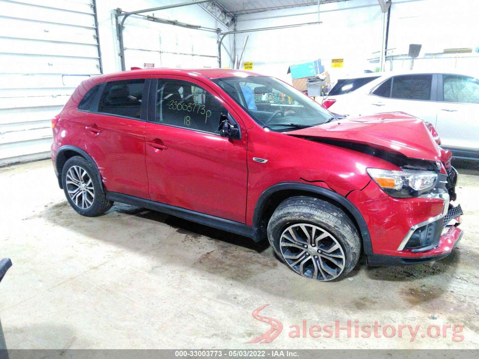 JA4AP3AUXJZ007368 2018 MITSUBISHI OUTLANDER SPORT