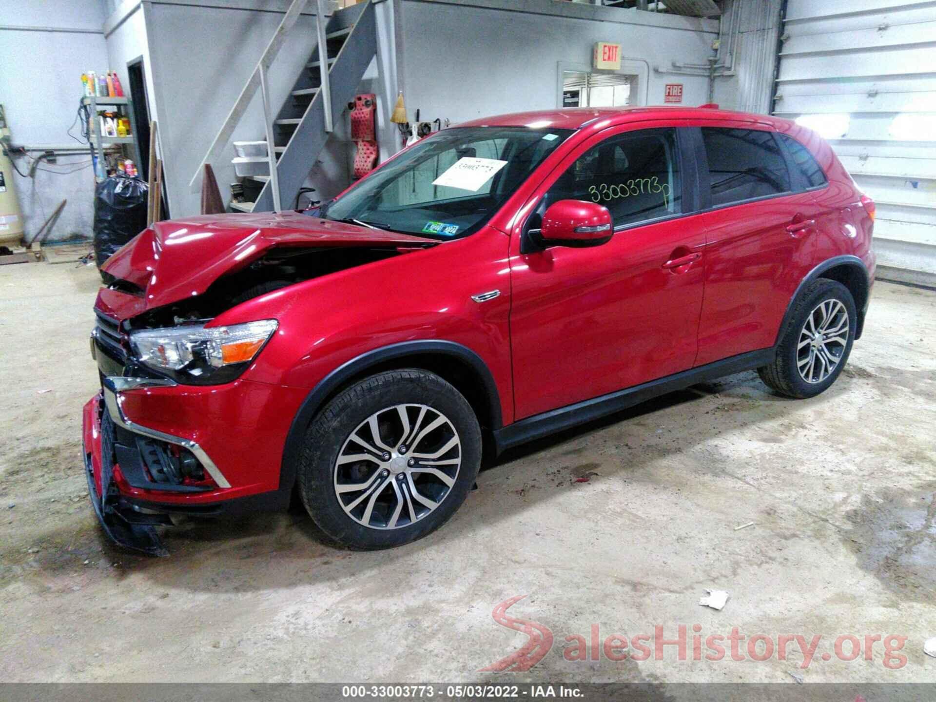 JA4AP3AUXJZ007368 2018 MITSUBISHI OUTLANDER SPORT