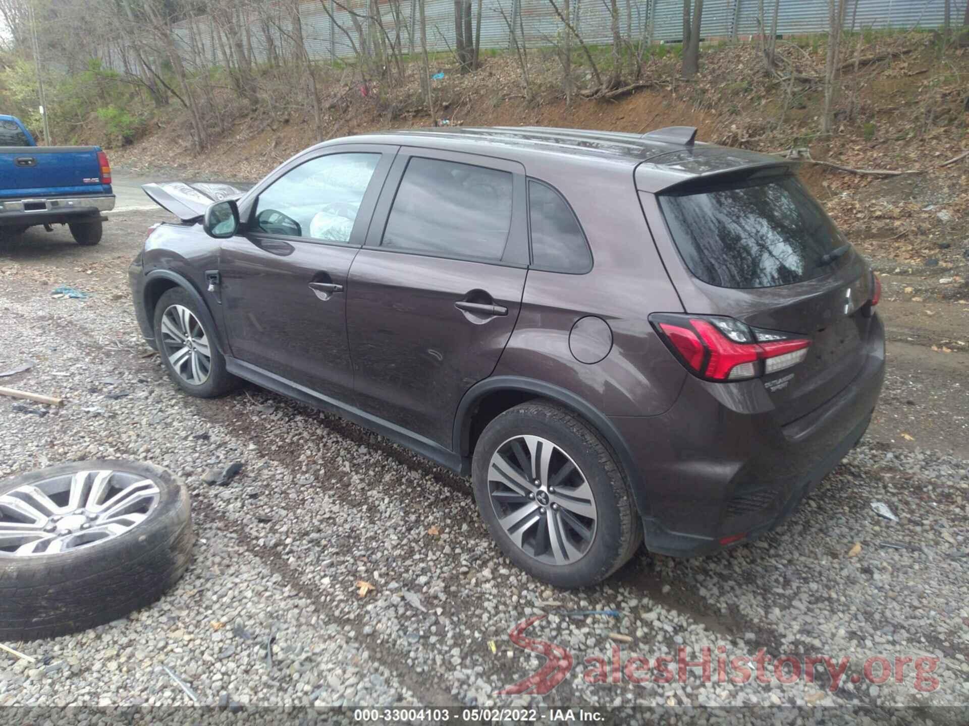 JA4ARUAU2MU003090 2021 MITSUBISHI OUTLANDER SPORT