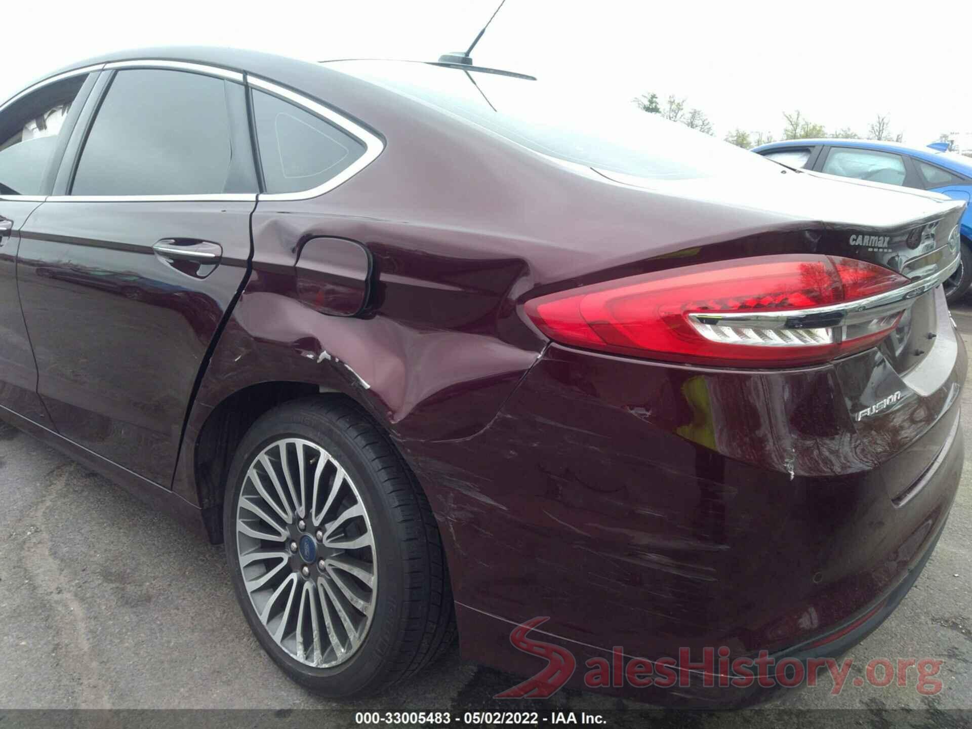 3FA6P0HDXJR254982 2018 FORD FUSION