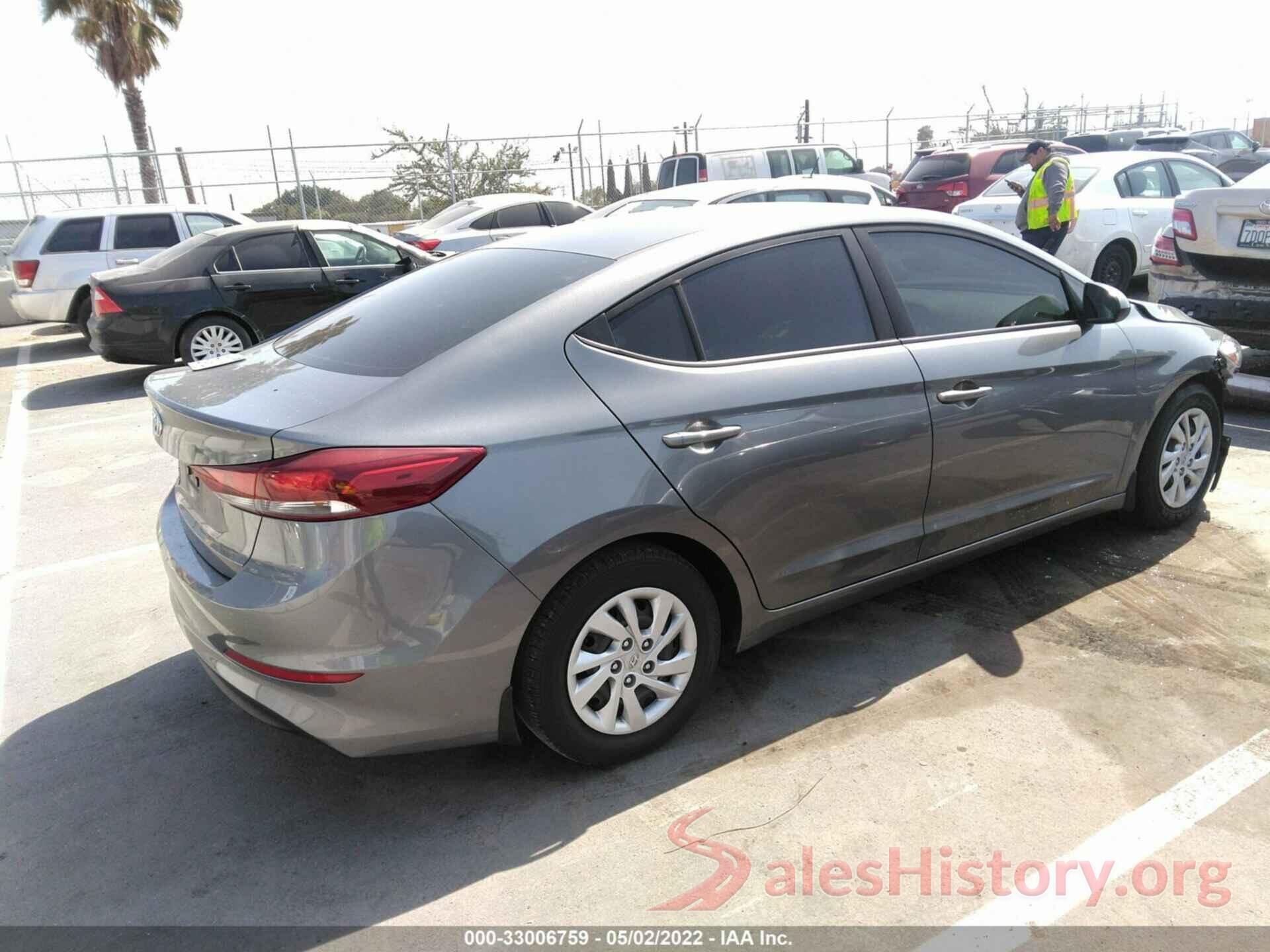 5NPD74LF0JH354352 2018 HYUNDAI ELANTRA