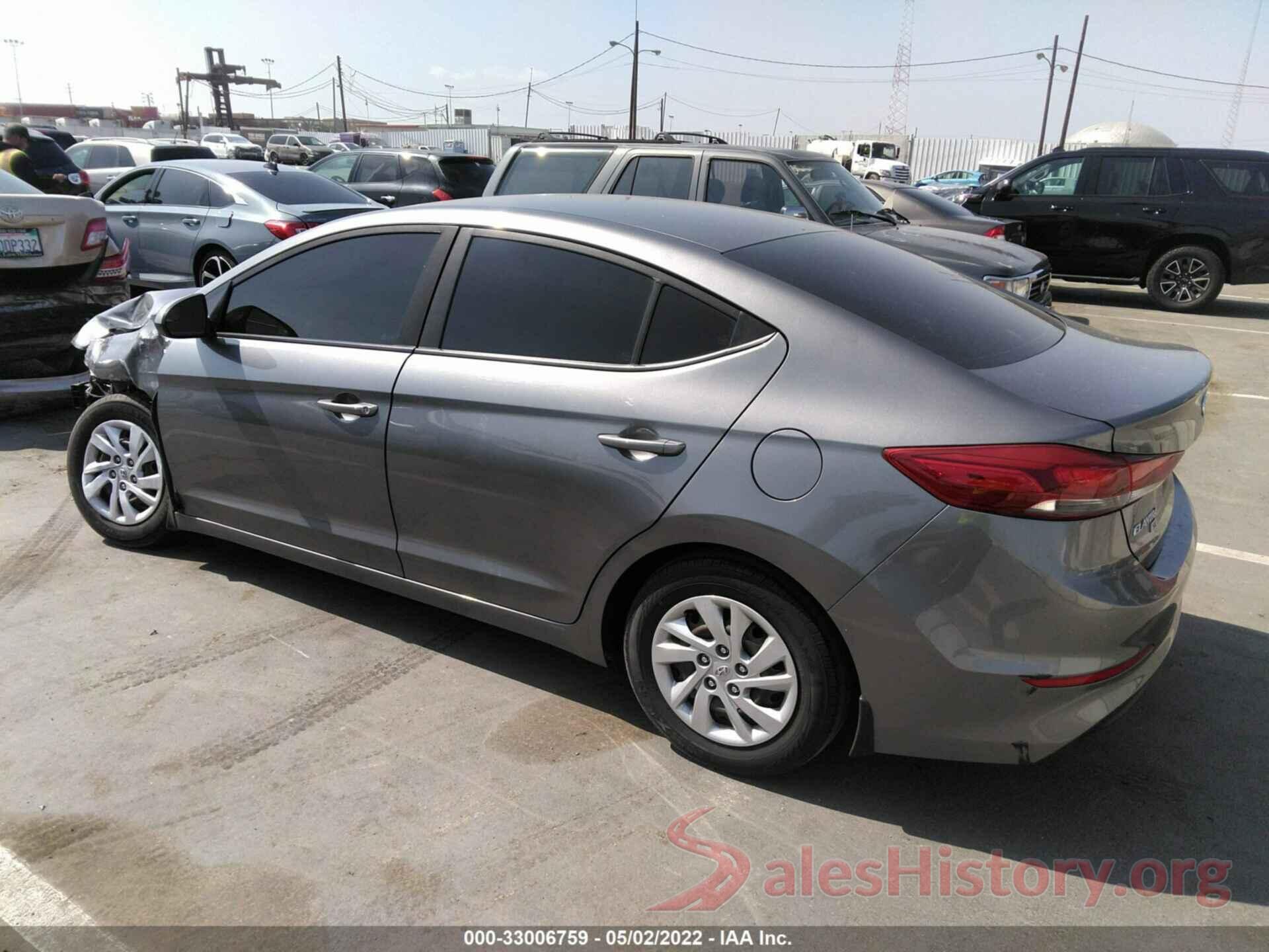 5NPD74LF0JH354352 2018 HYUNDAI ELANTRA