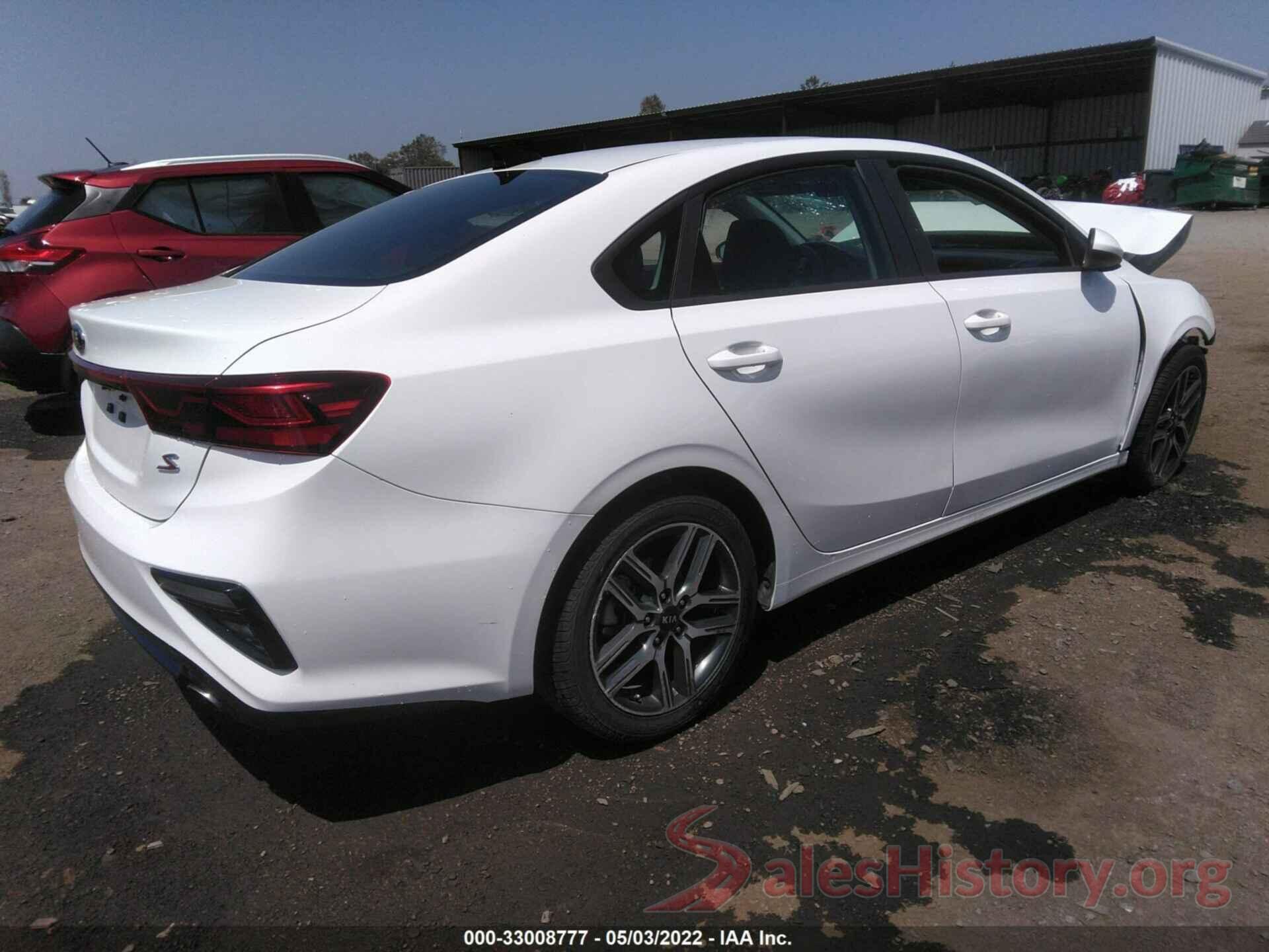 3KPF34AD1KE037420 2019 KIA FORTE