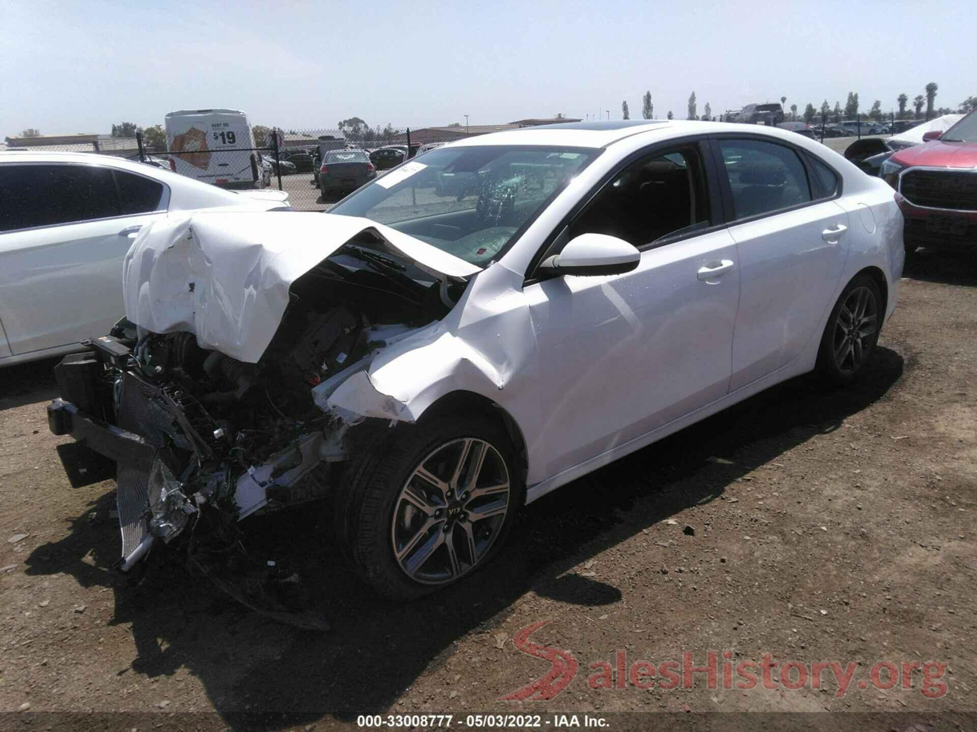 3KPF34AD1KE037420 2019 KIA FORTE