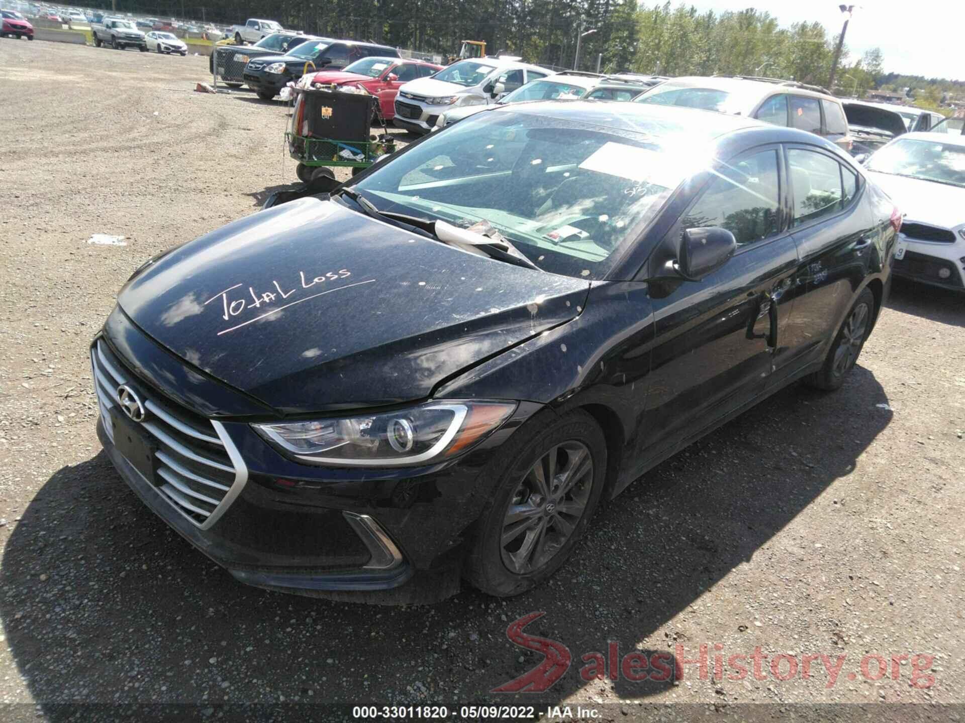 5NPD84LF1HH022931 2017 HYUNDAI ELANTRA